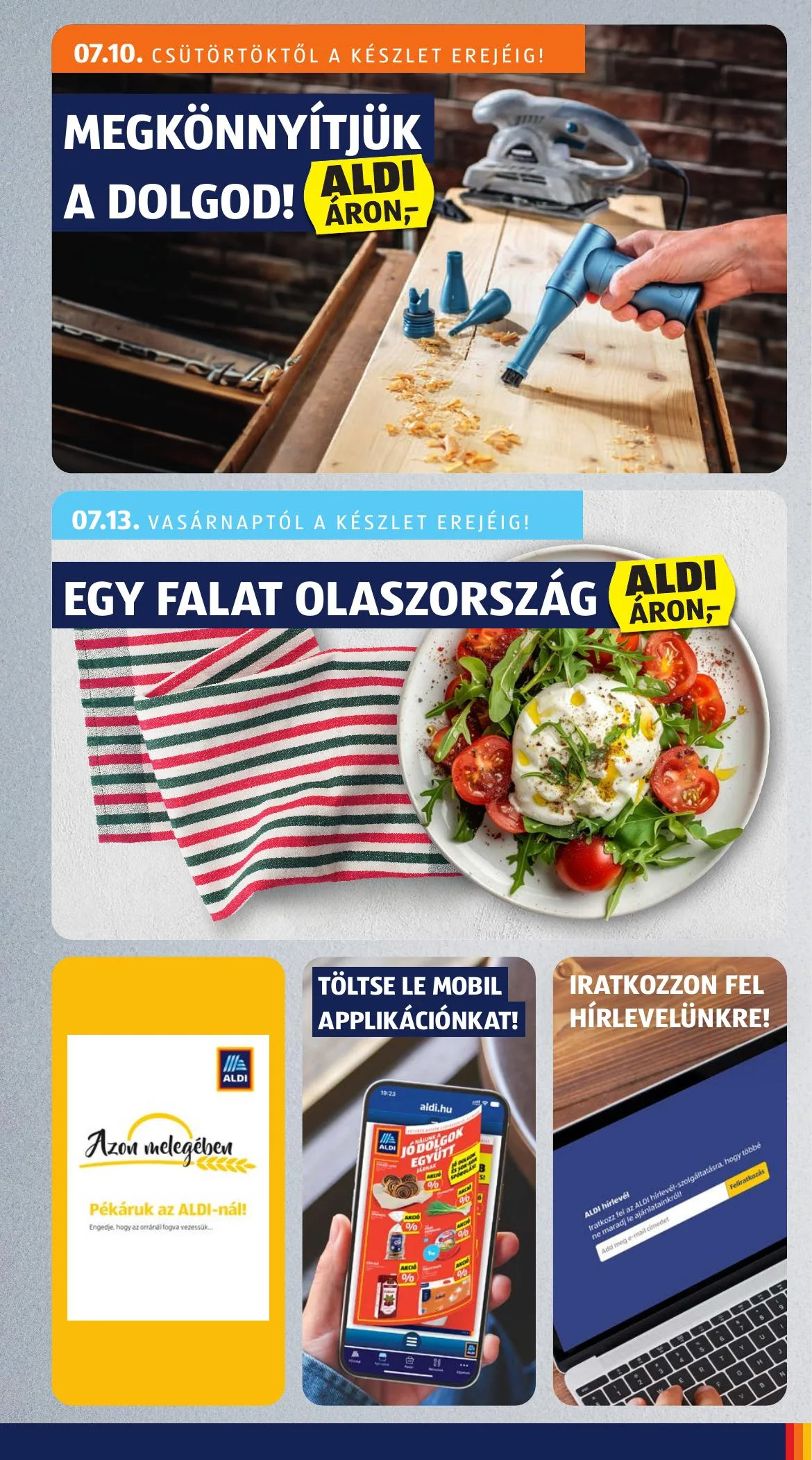 Aldi akciós újság 07.17–07.23 – 3. oldal