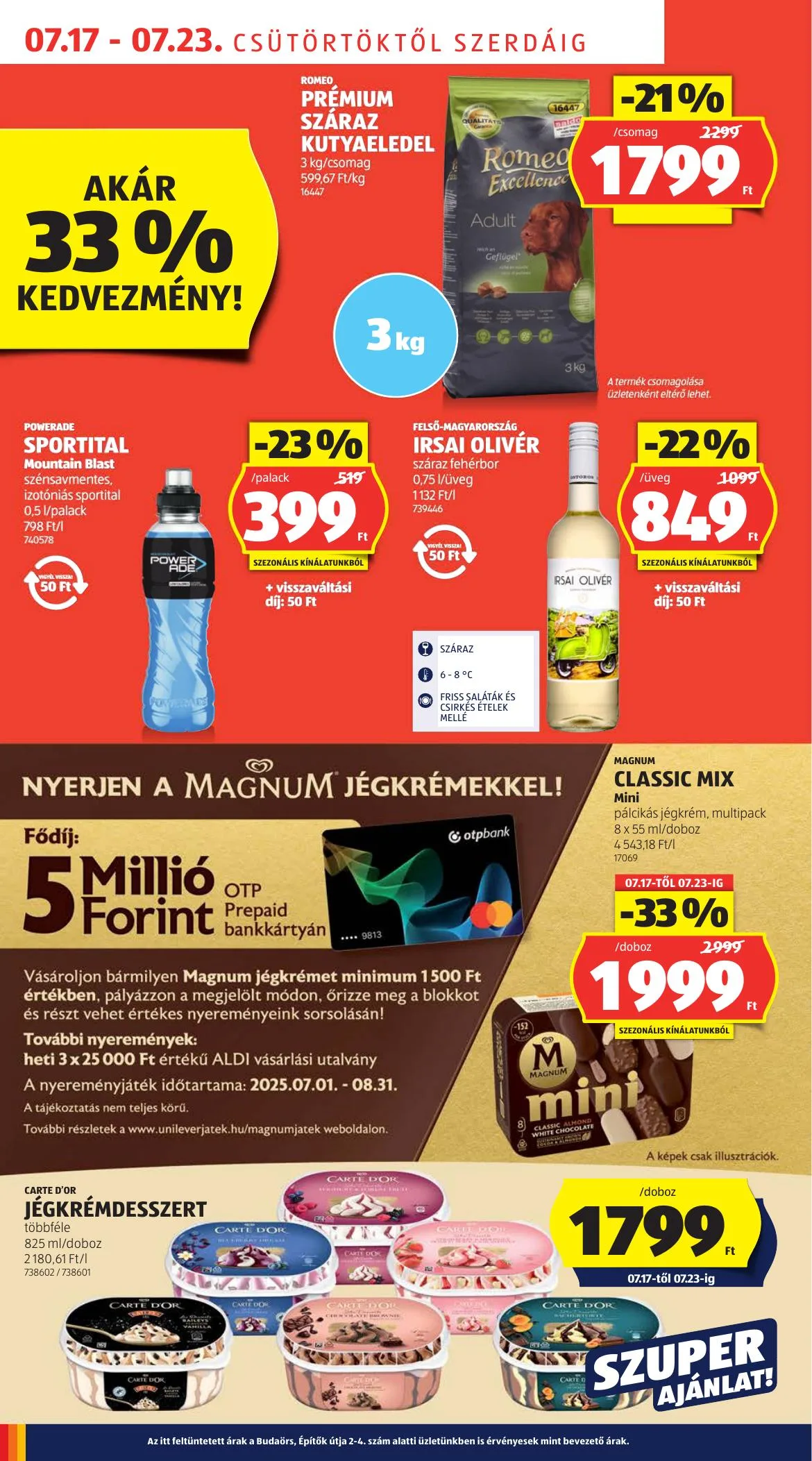 Aldi akciós újság 07.17–07.23 – 8. oldal