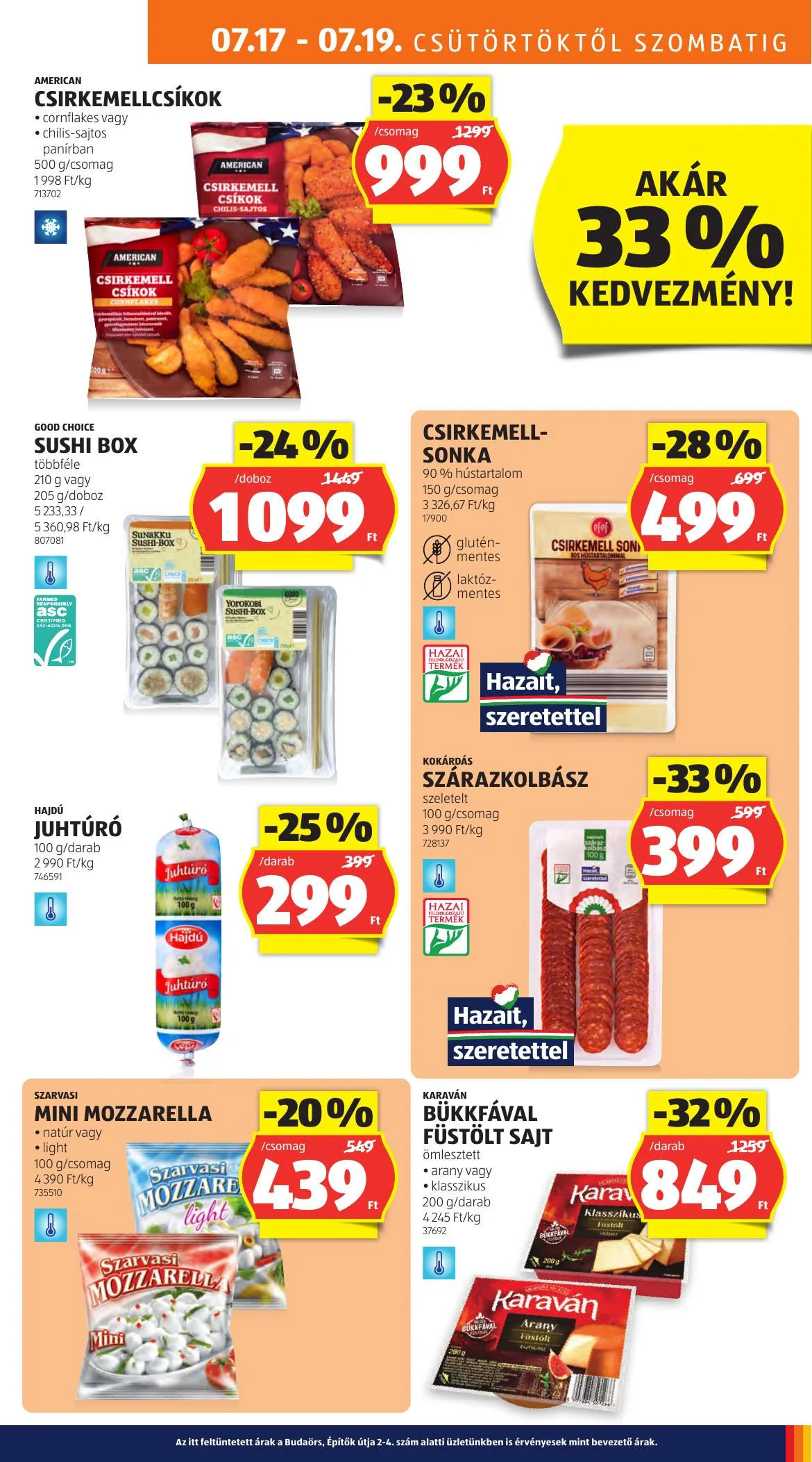 Aldi akciós újság 07.17–07.23 – 9. oldal