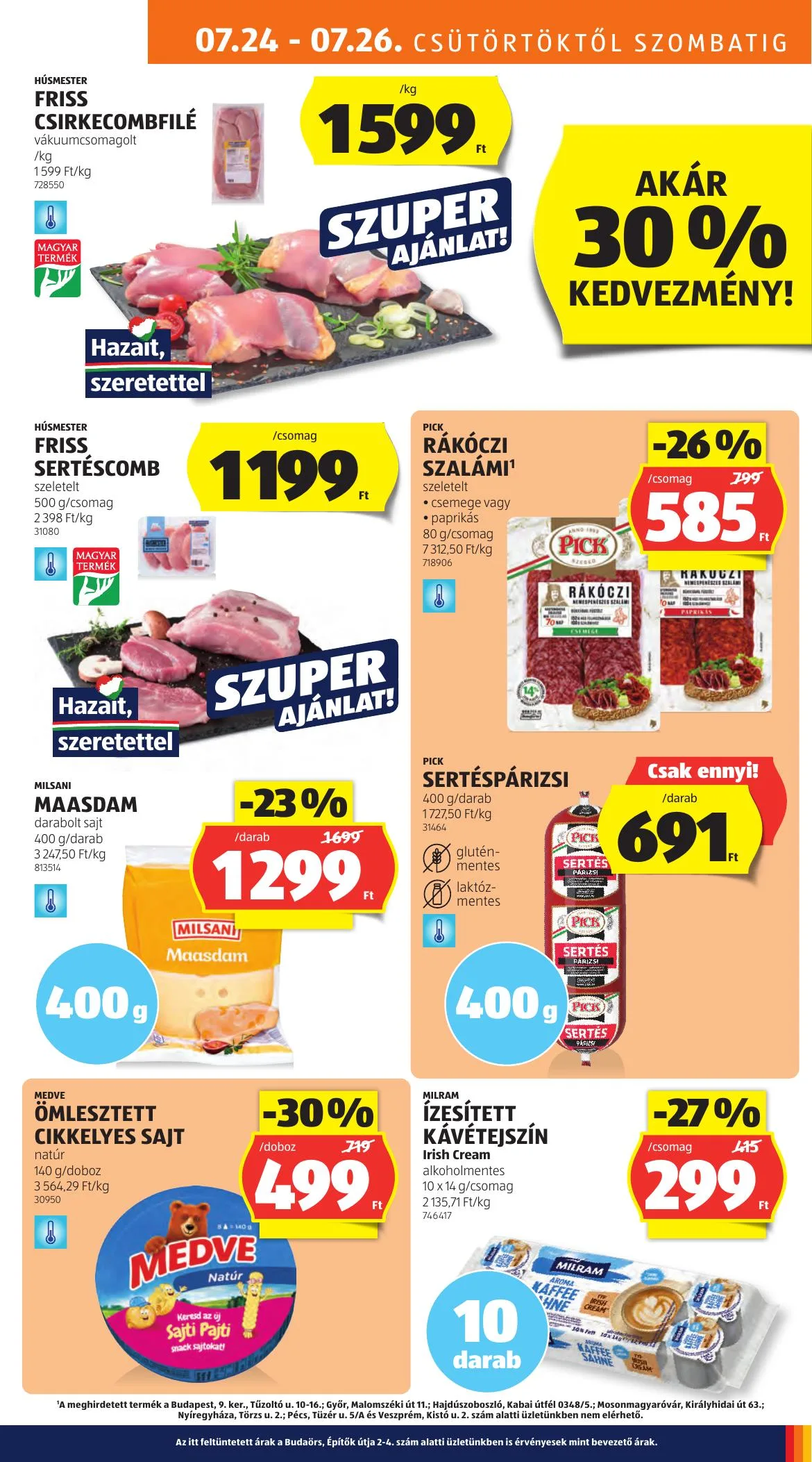 Aldi akciós újság 07.24–07.30 – 11. oldal