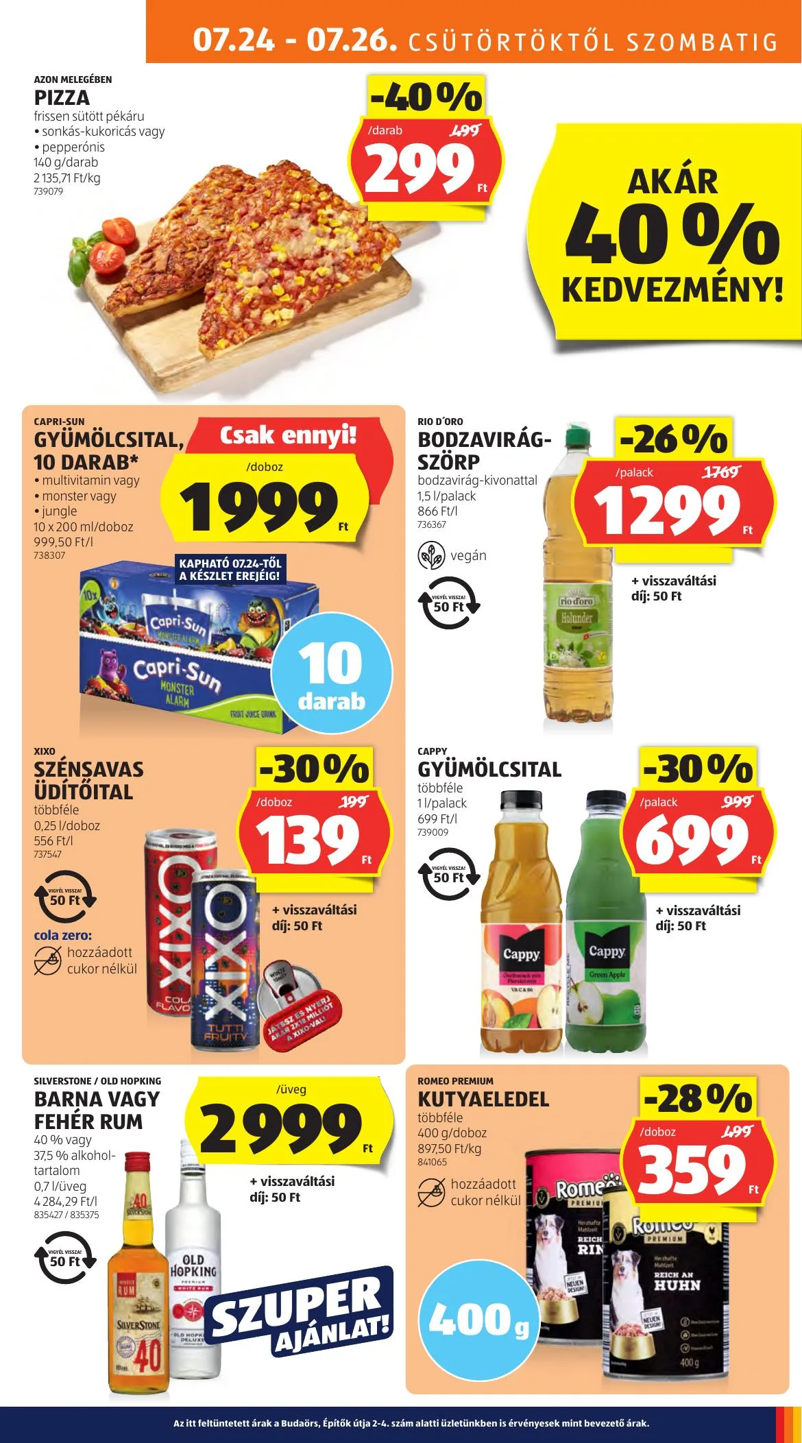Aldi akciós újság 07.24–07.30 – 13. oldal