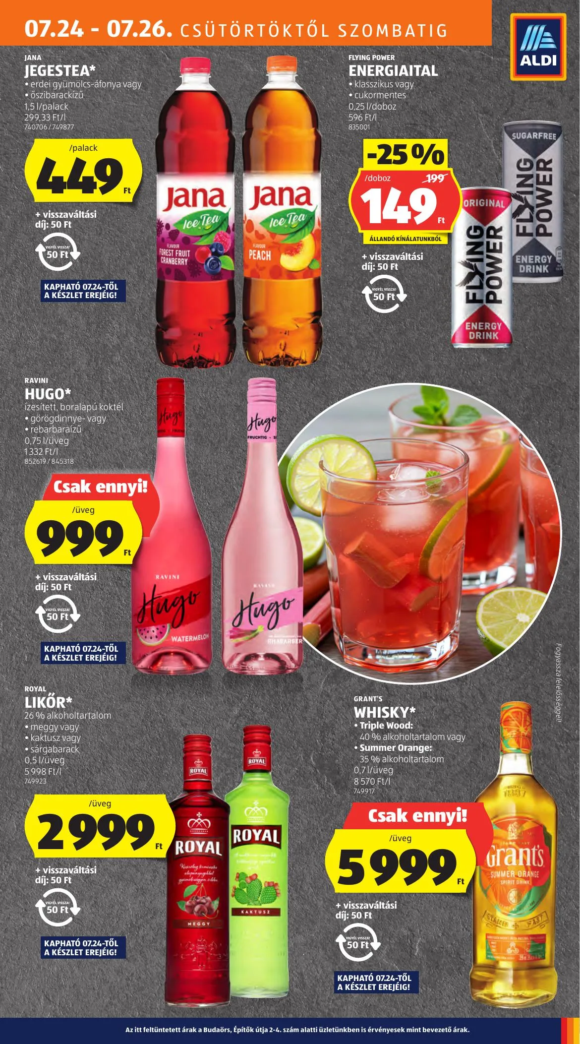 Aldi akciós újság 07.24–07.30 – 19. oldal