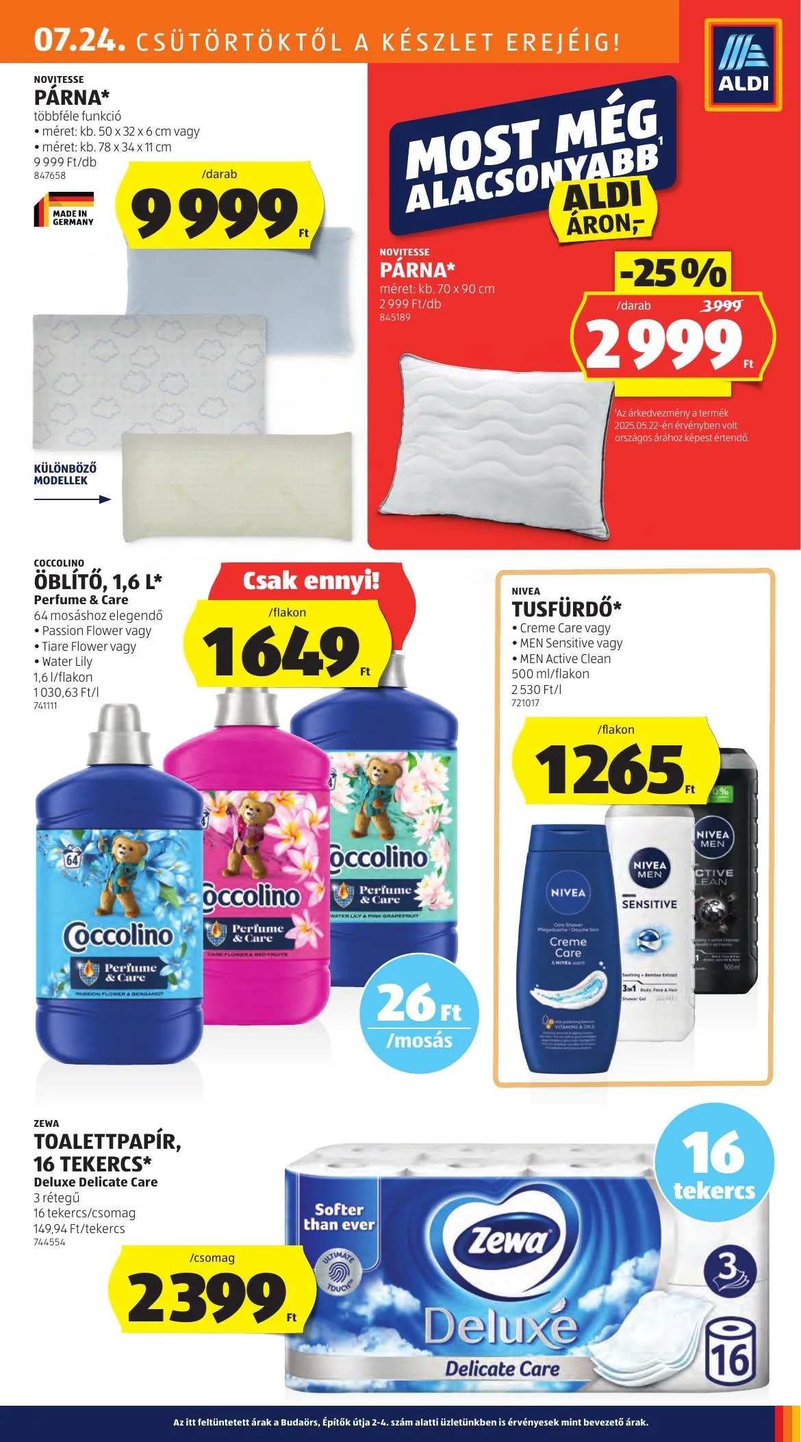 Aldi akciós újság 07.24–07.30 – 23. oldal