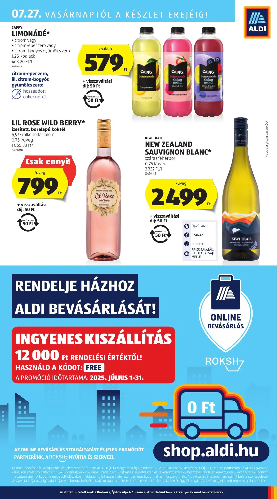 Aldi akciós újság 07.24–07.30 – 33. oldal