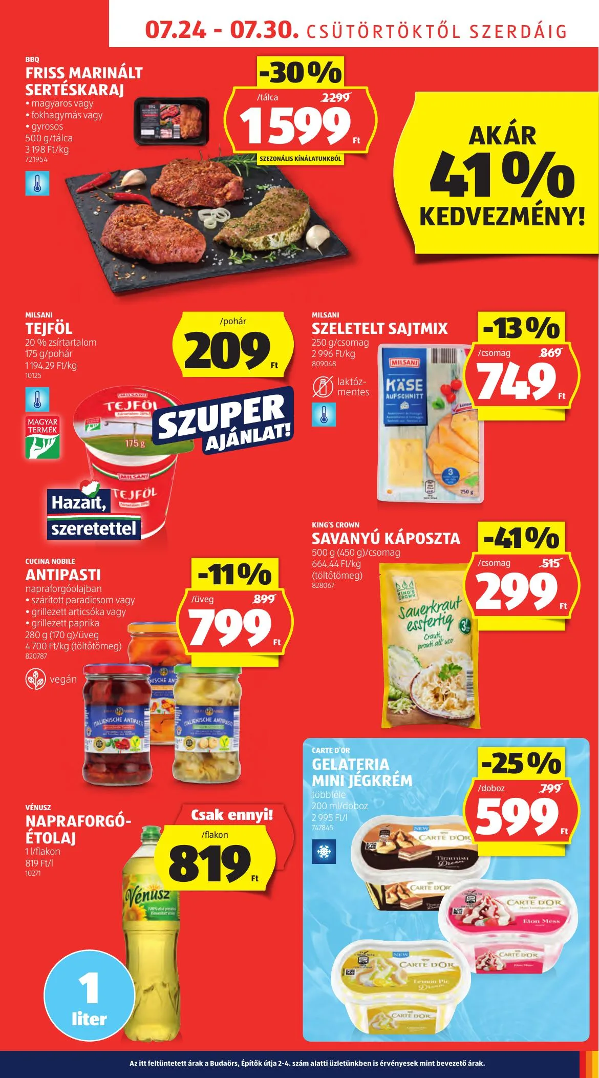 Aldi akciós újság 07.24–07.30 – 9. oldal