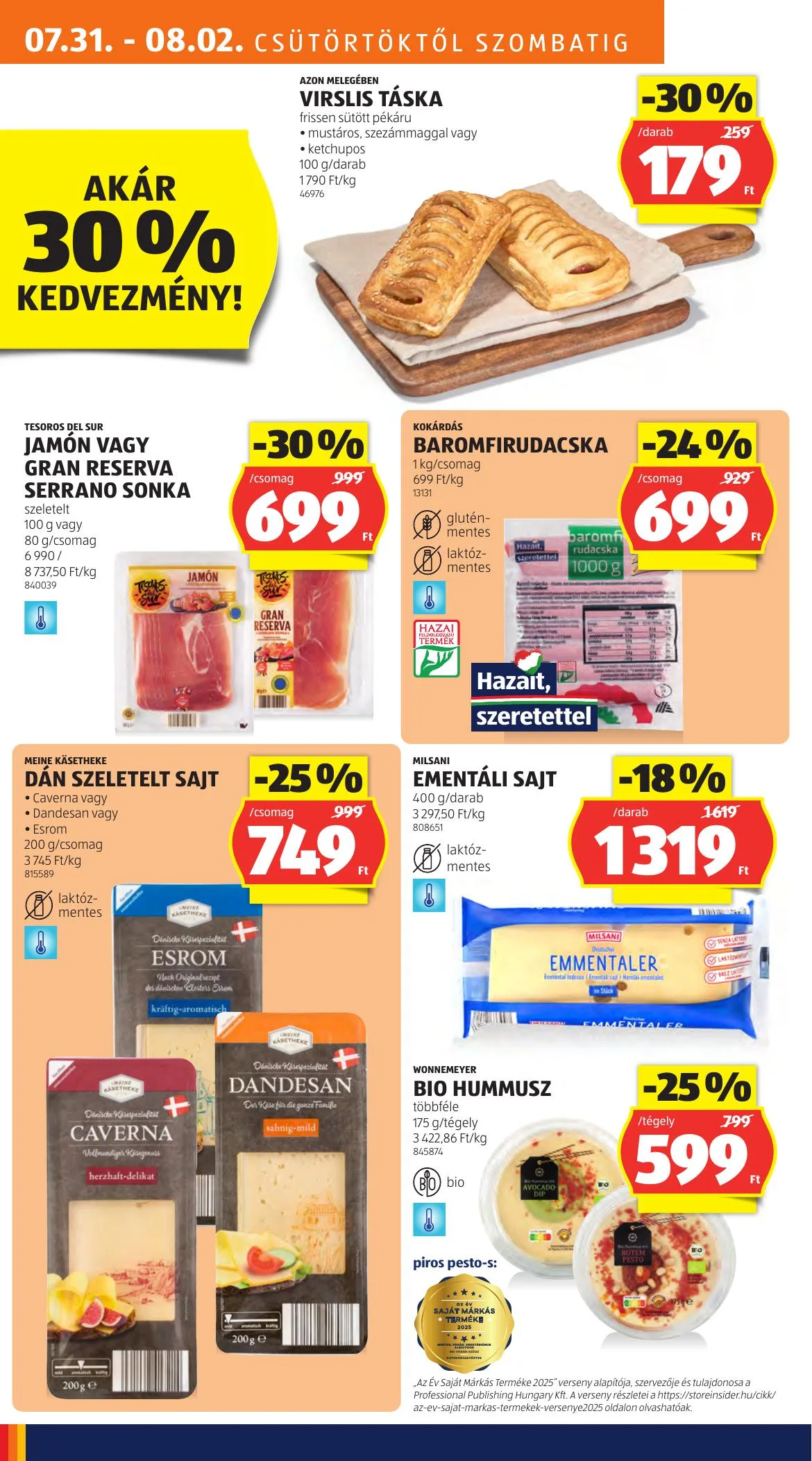 Aldi akciós újság 07.31–08.06 – 10. oldal