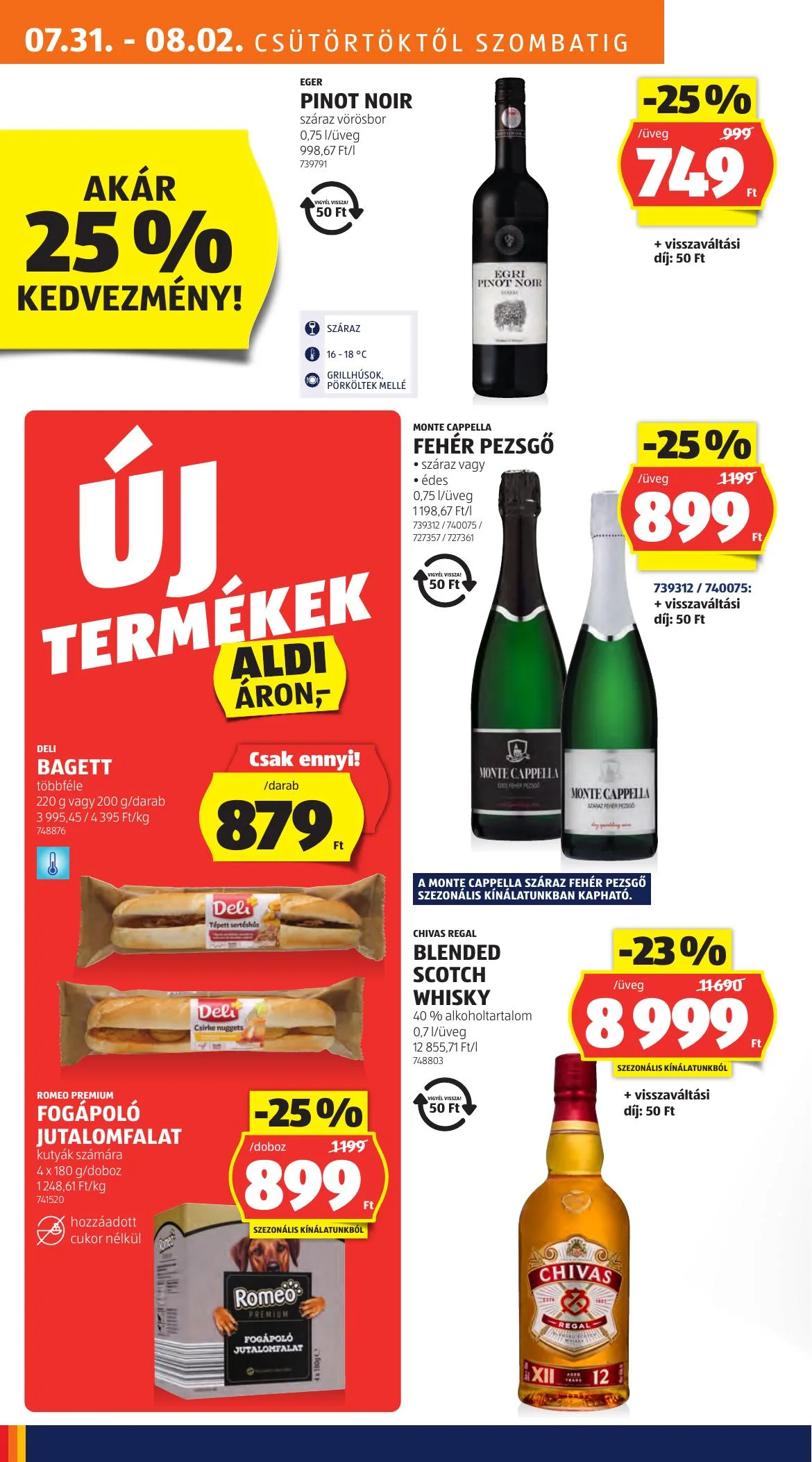 Aldi akciós újság 07.31–08.06 – 12. oldal