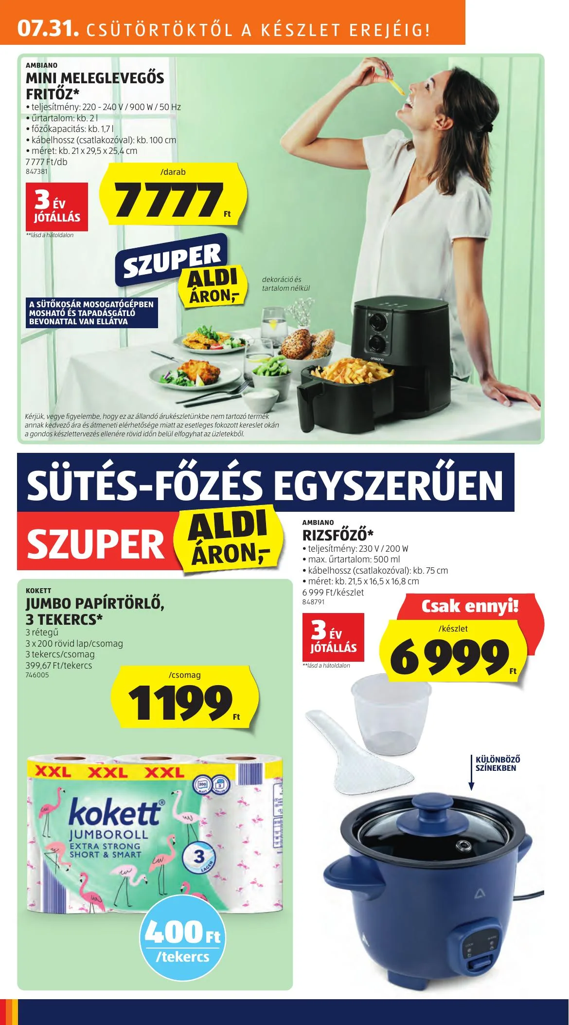 Aldi akciós újság 07.31–08.06 – 20. oldal