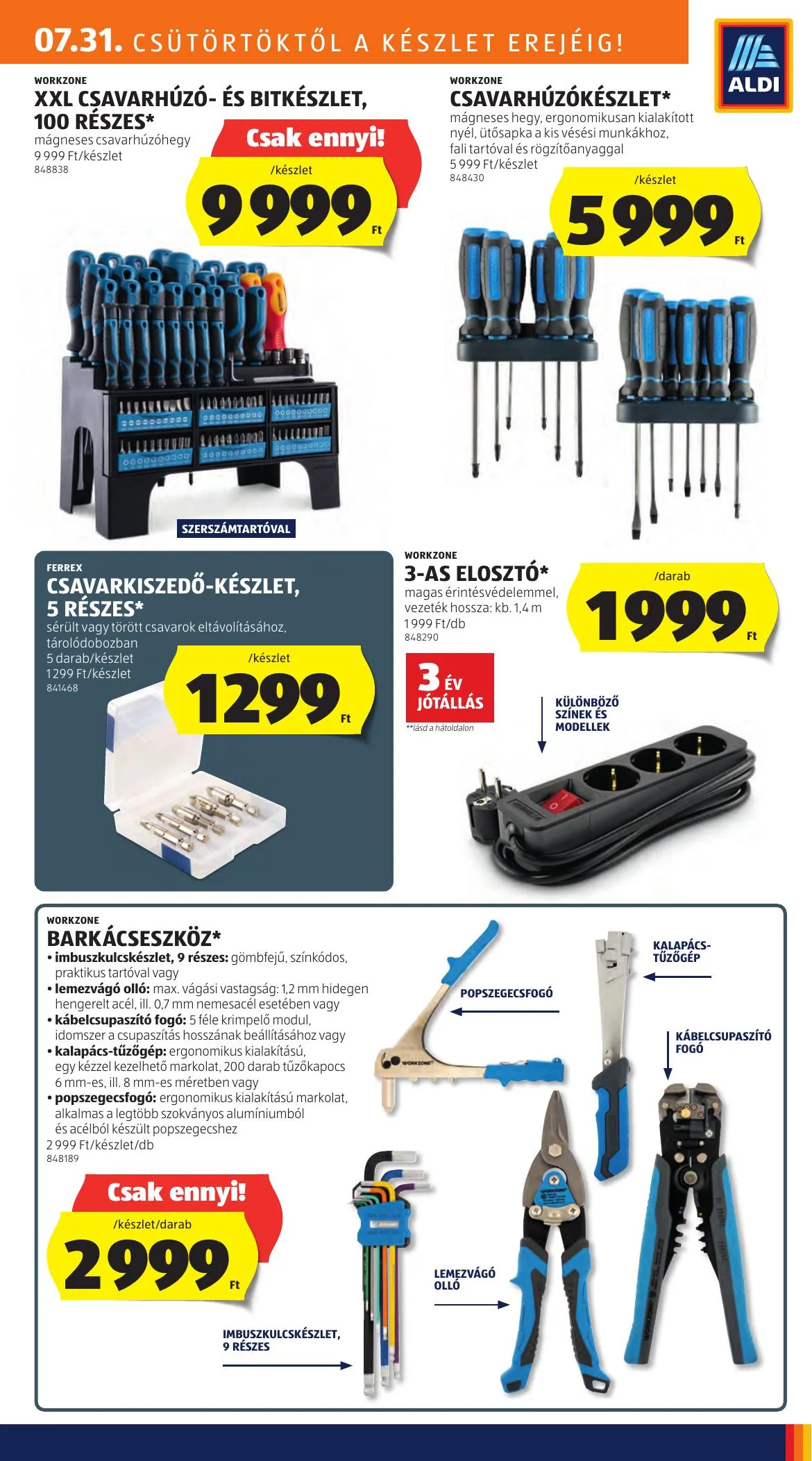 Aldi akciós újság 07.31–08.06 – 27. oldal