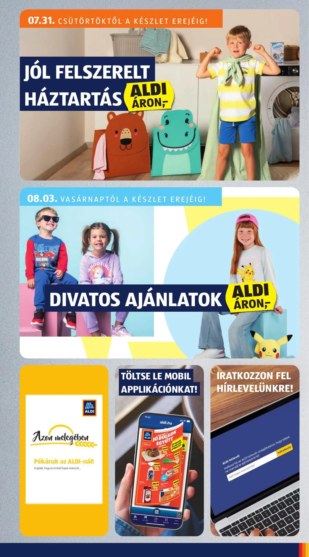 Aldi akciós újság 07.31–08.06 – 3. oldal