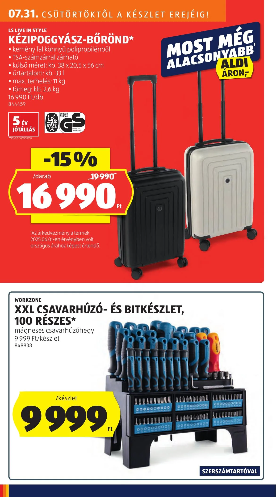 Aldi akciós újság 07.31–08.06 – 4. oldal