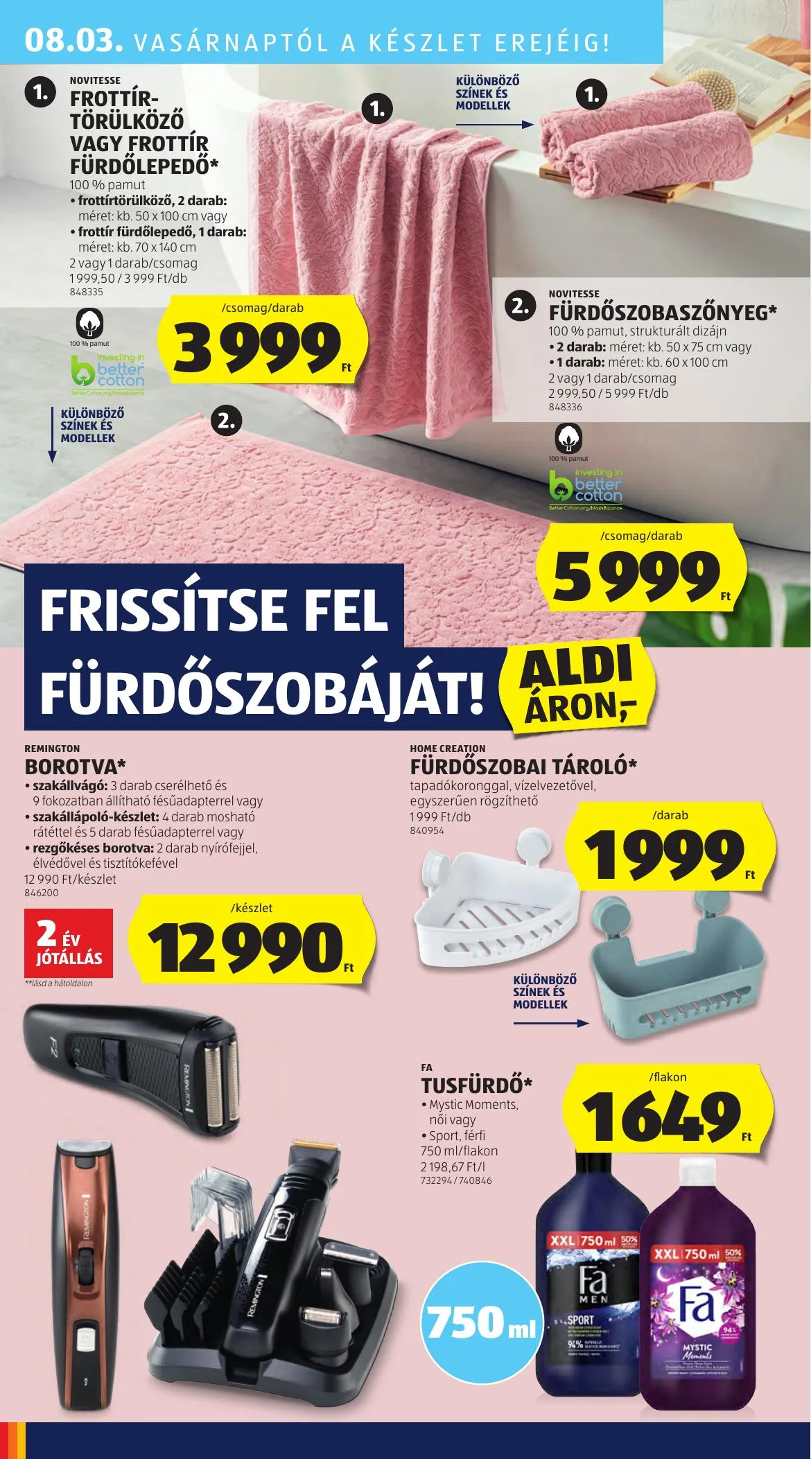 Aldi akciós újság 07.31–08.06 – 44. oldal