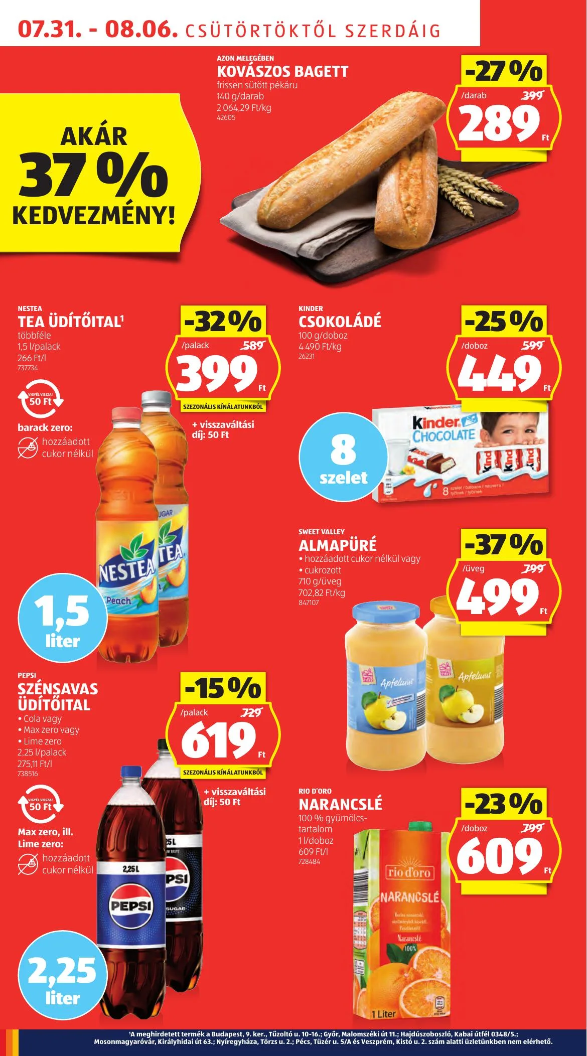 Aldi akciós újság 07.31–08.06 – 8. oldal