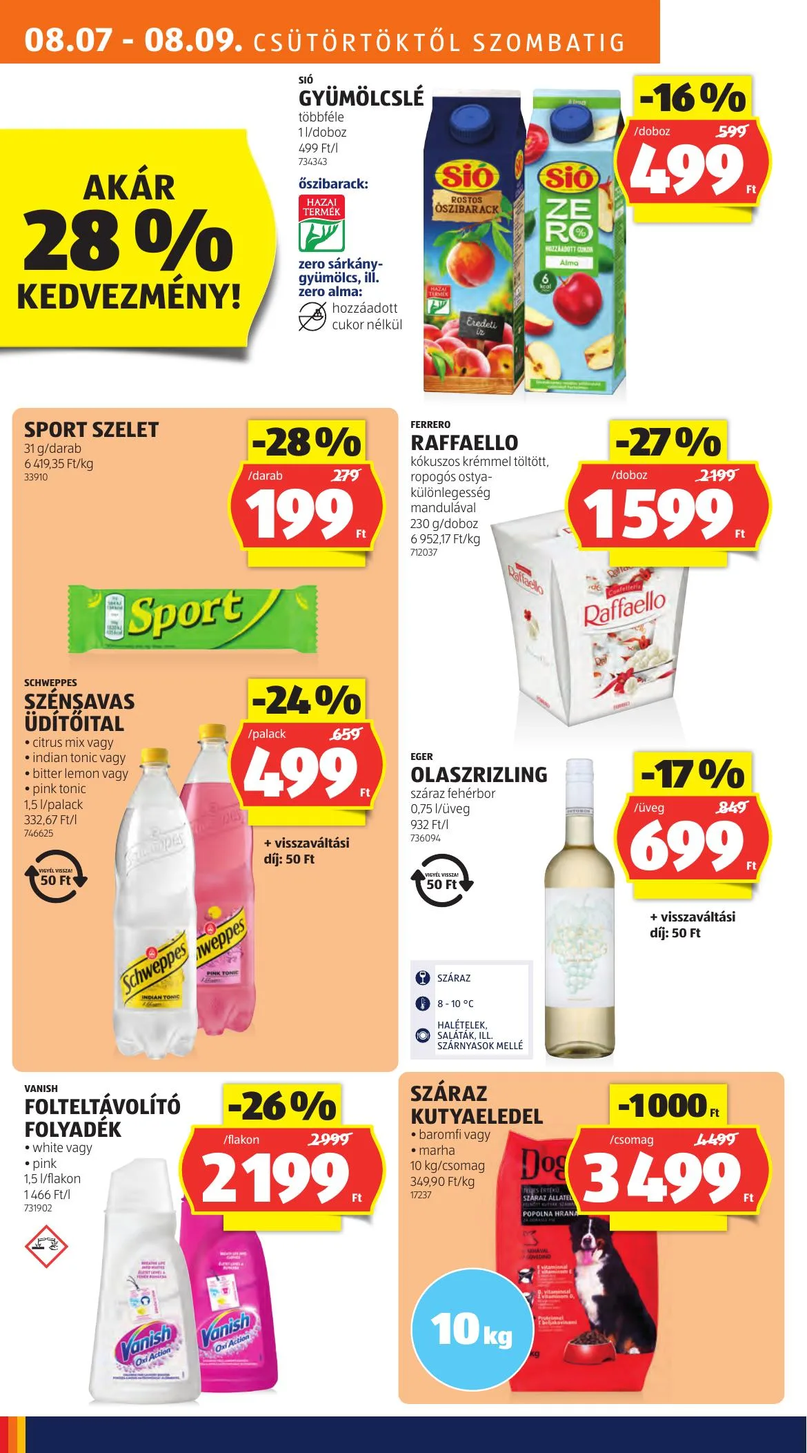Aldi akciós újság 08.07–08.13 – 14. oldal