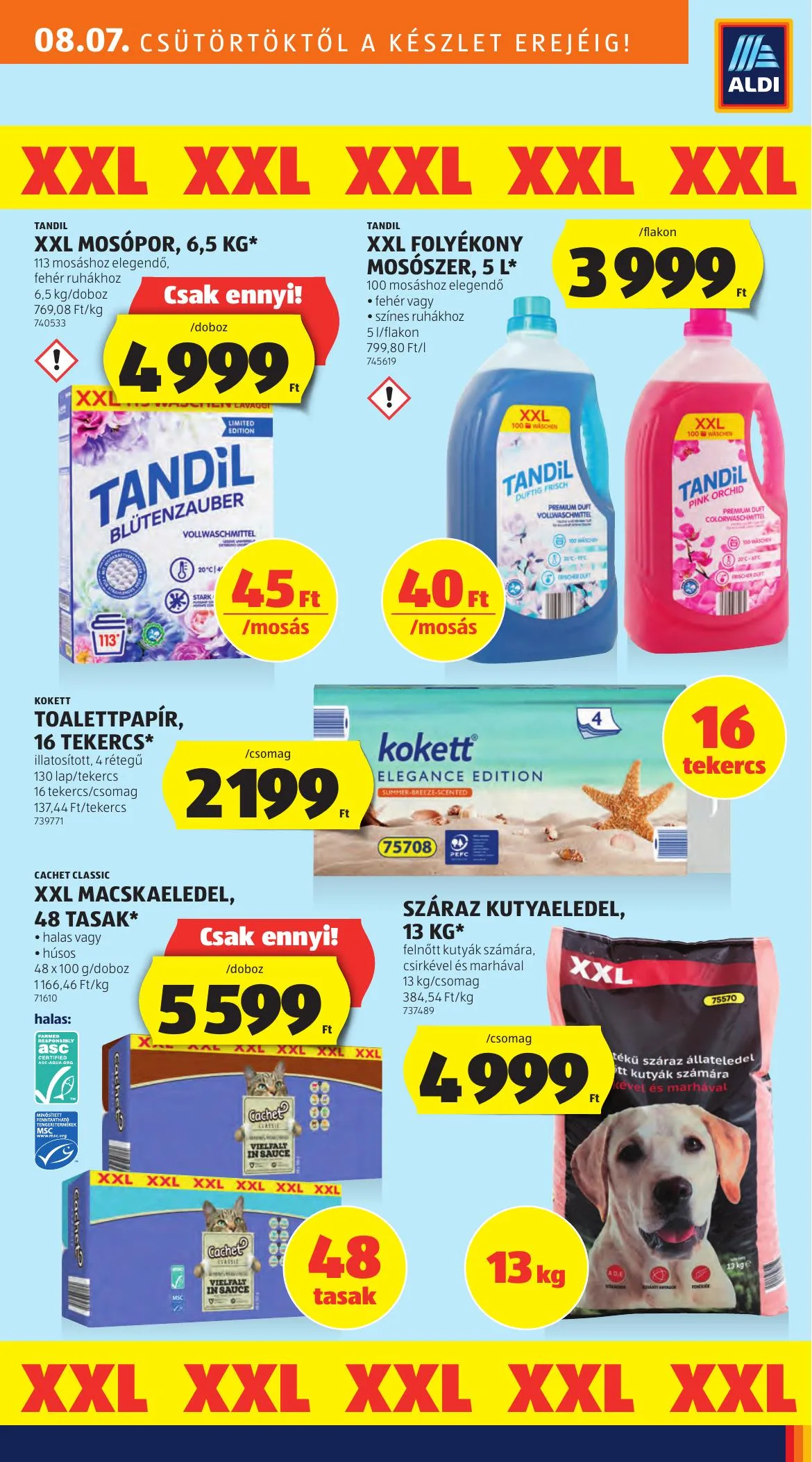 Aldi akciós újság 08.07–08.13 – 21. oldal