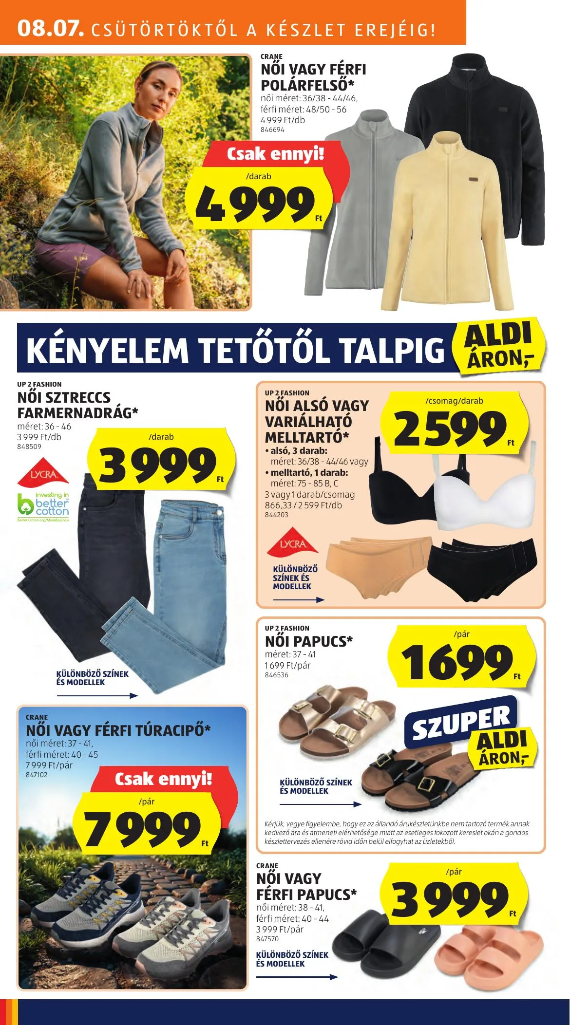 Aldi akciós újság 08.07–08.13 – 22. oldal