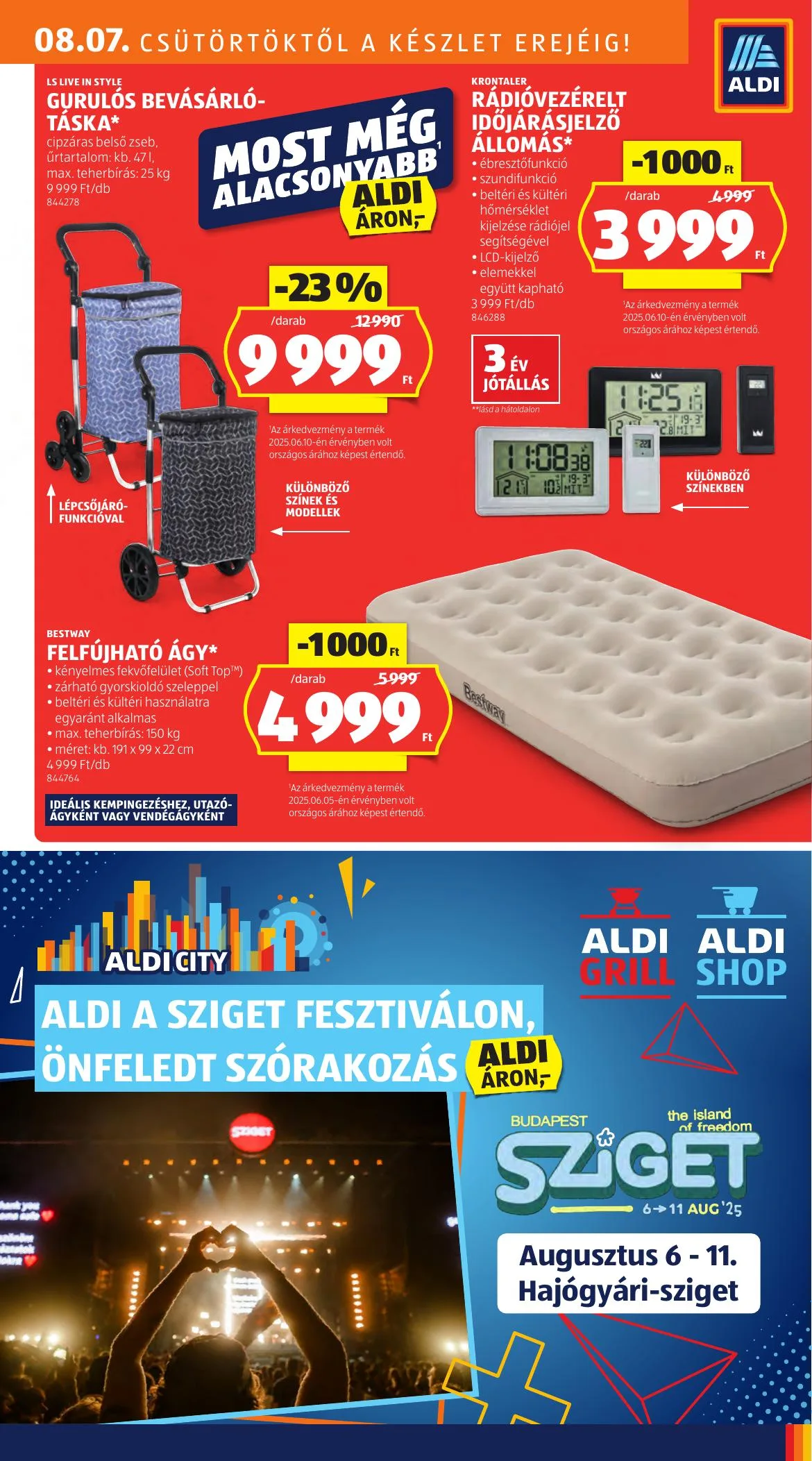 Aldi akciós újság 08.07–08.13 – 23. oldal
