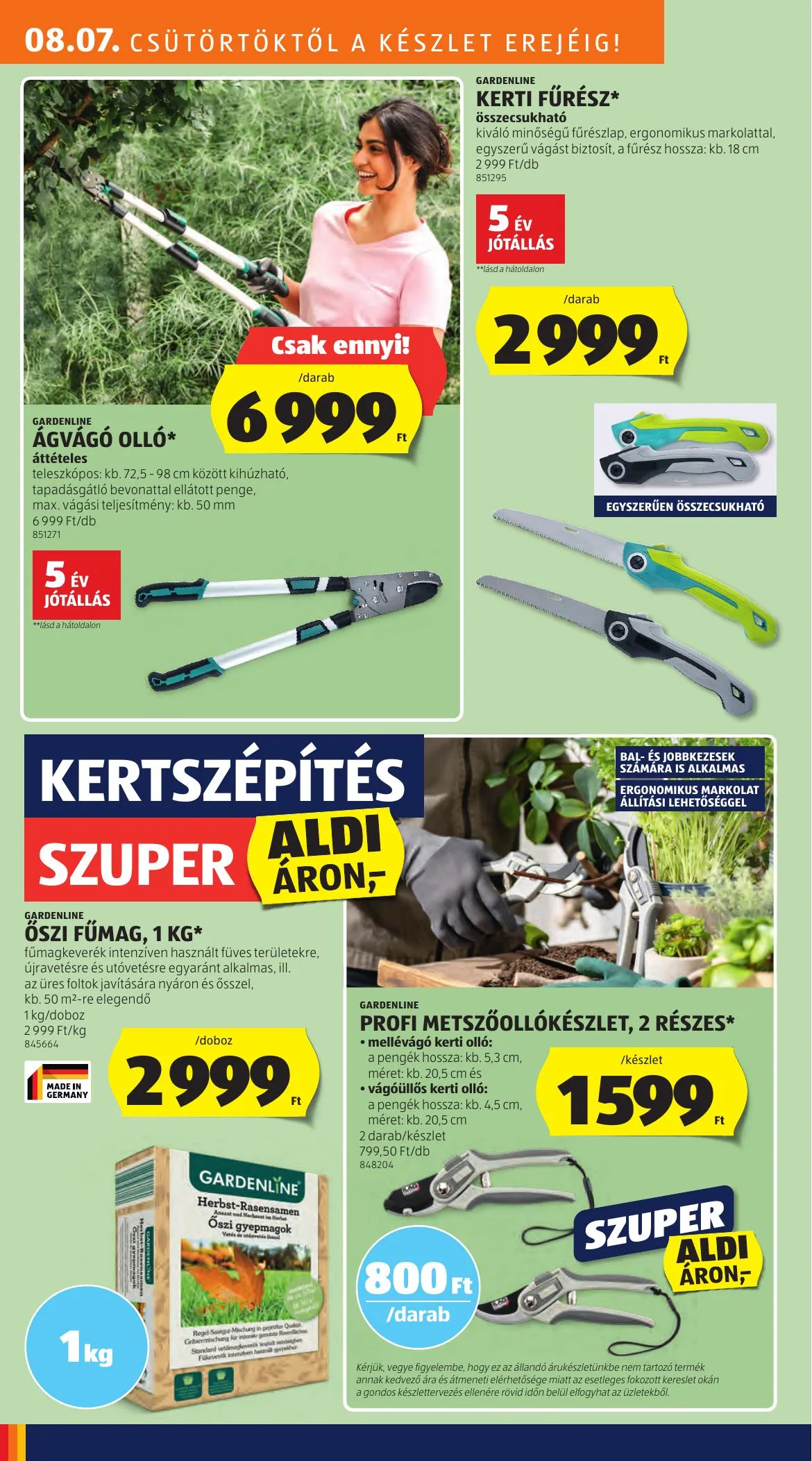 Aldi akciós újság 08.07–08.13 – 24. oldal