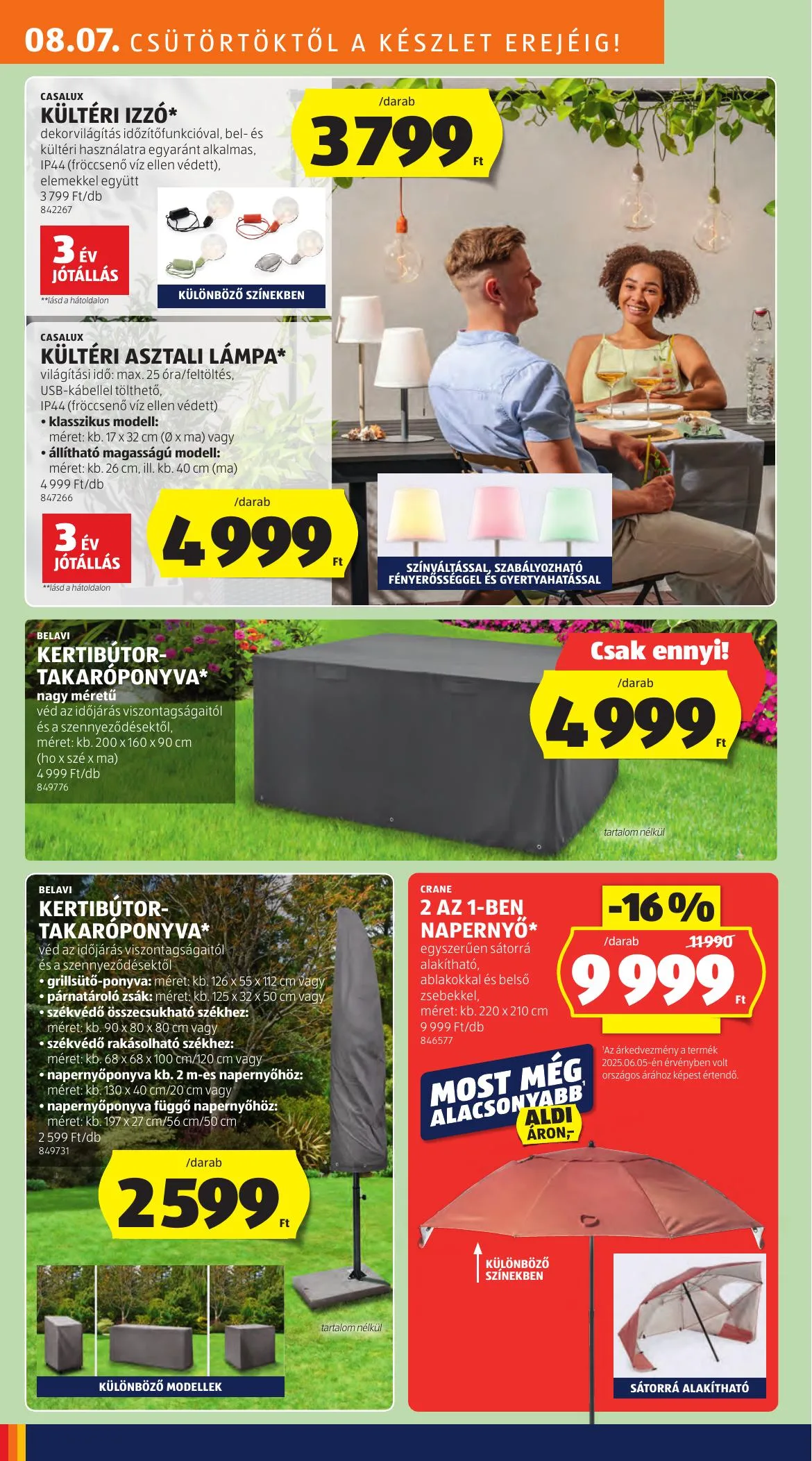 Aldi akciós újság 08.07–08.13 – 26. oldal