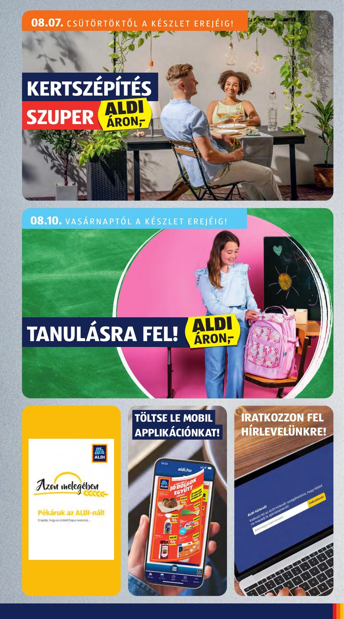 Aldi akciós újság 08.07–08.13 – 3. oldal
