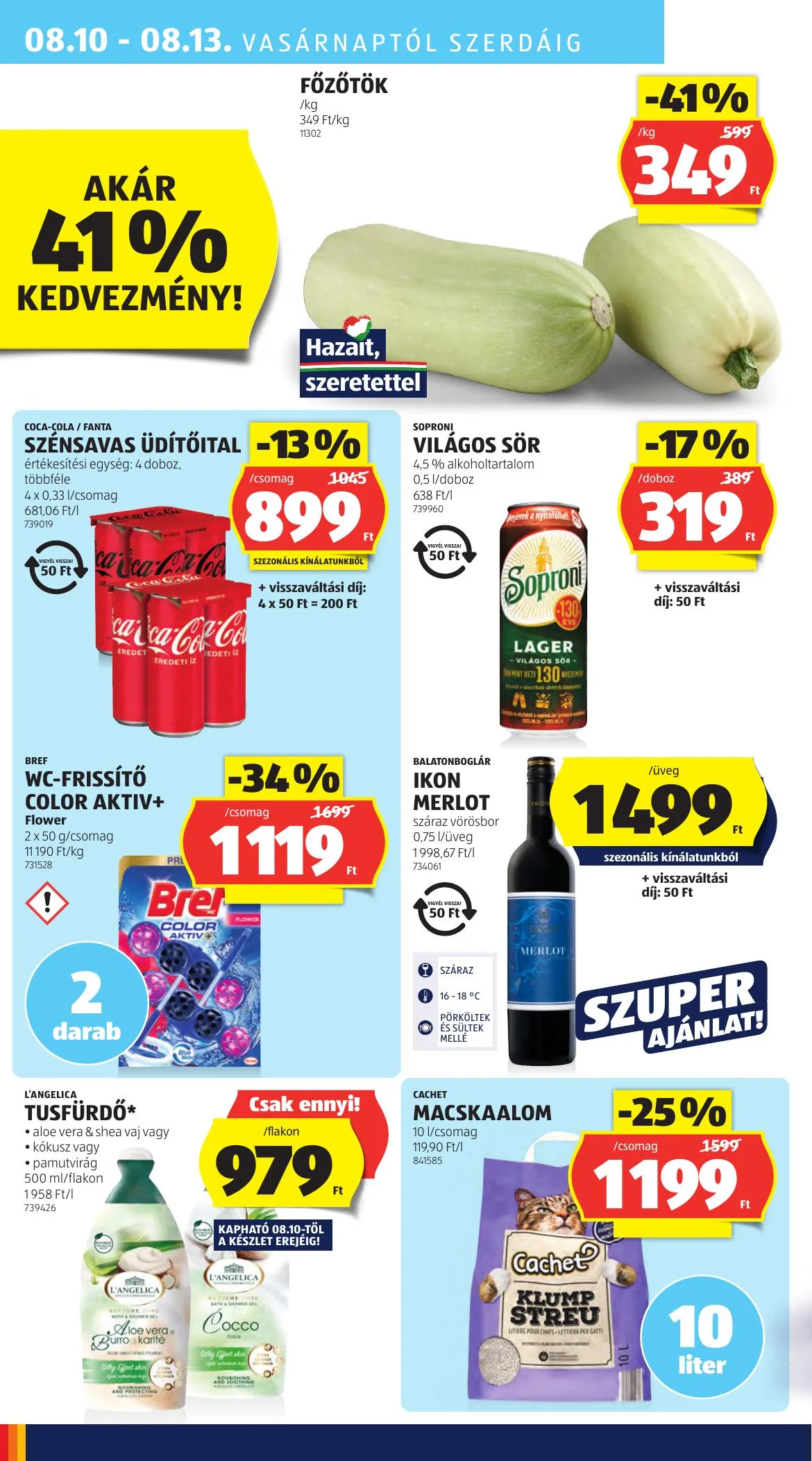 Aldi akciós újság 08.07–08.13 – 32. oldal