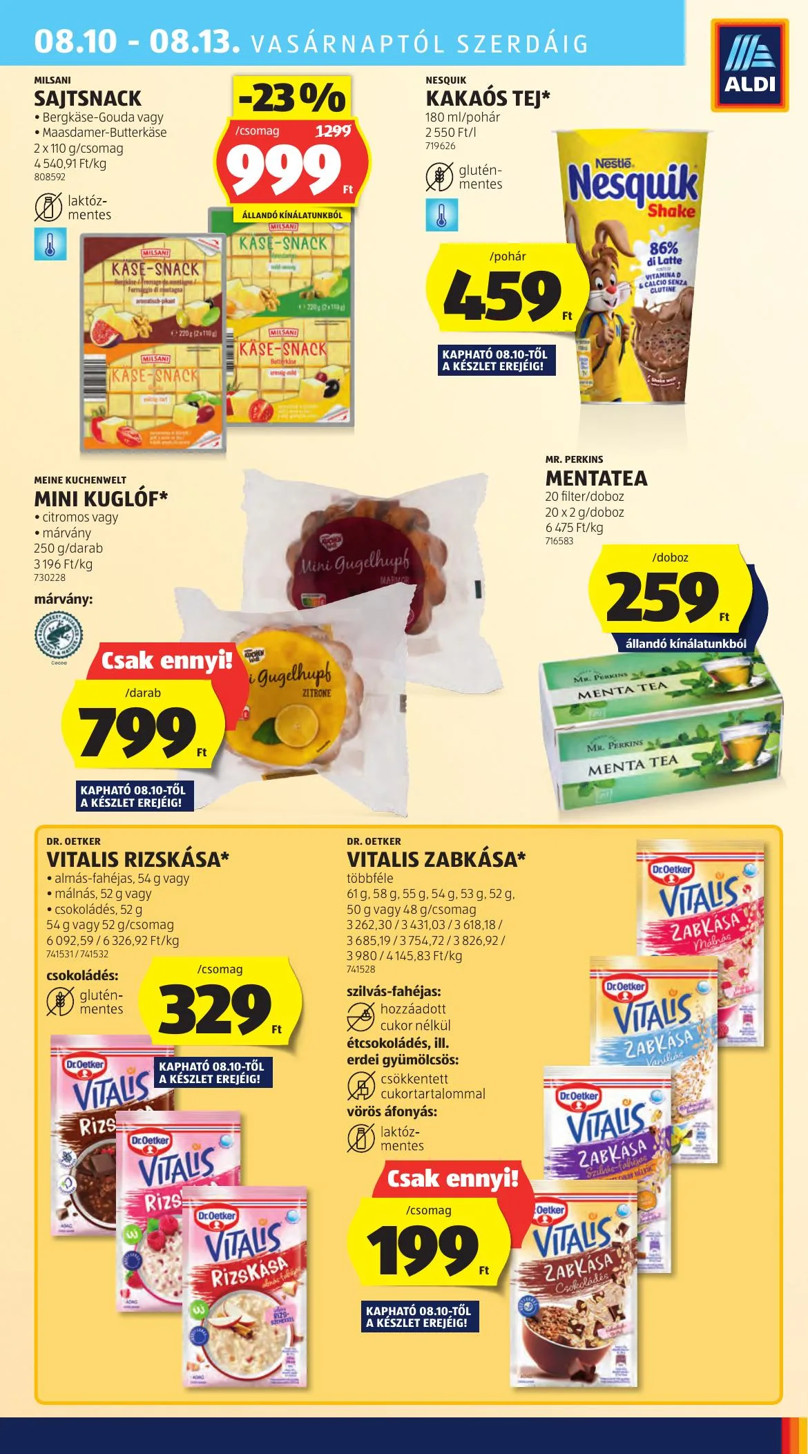 Aldi akciós újság 08.07–08.13 – 41. oldal