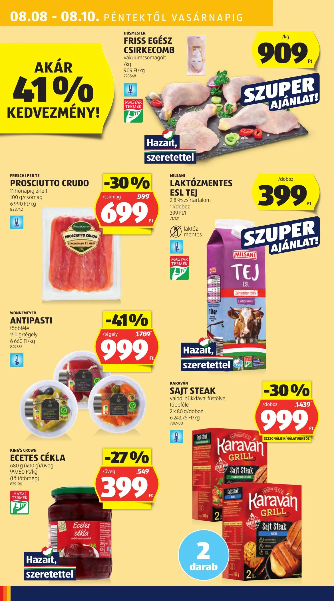 Aldi akciós újság 08.07–08.13 – 50. oldal