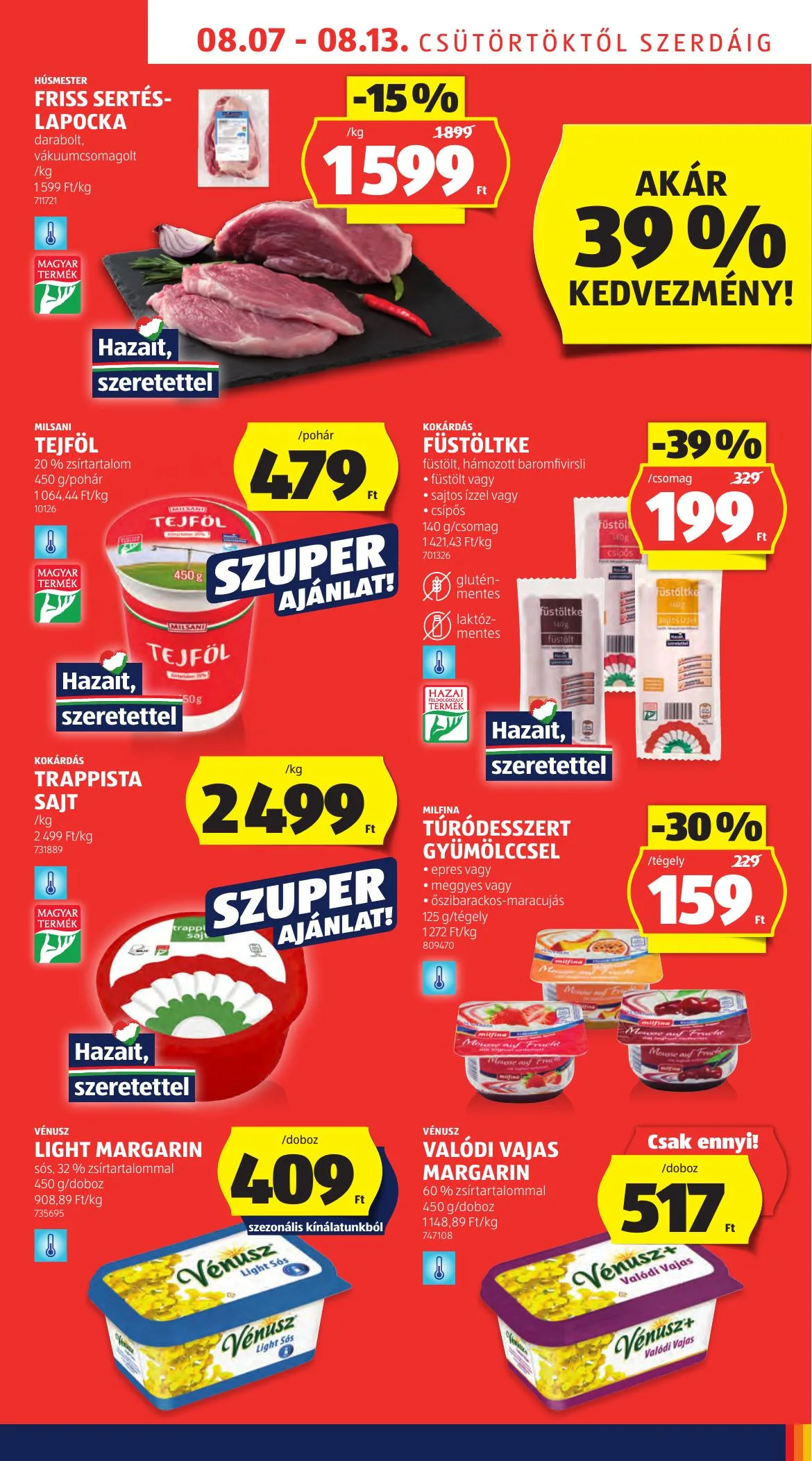 Aldi akciós újság 08.07–08.13 – 9. oldal
