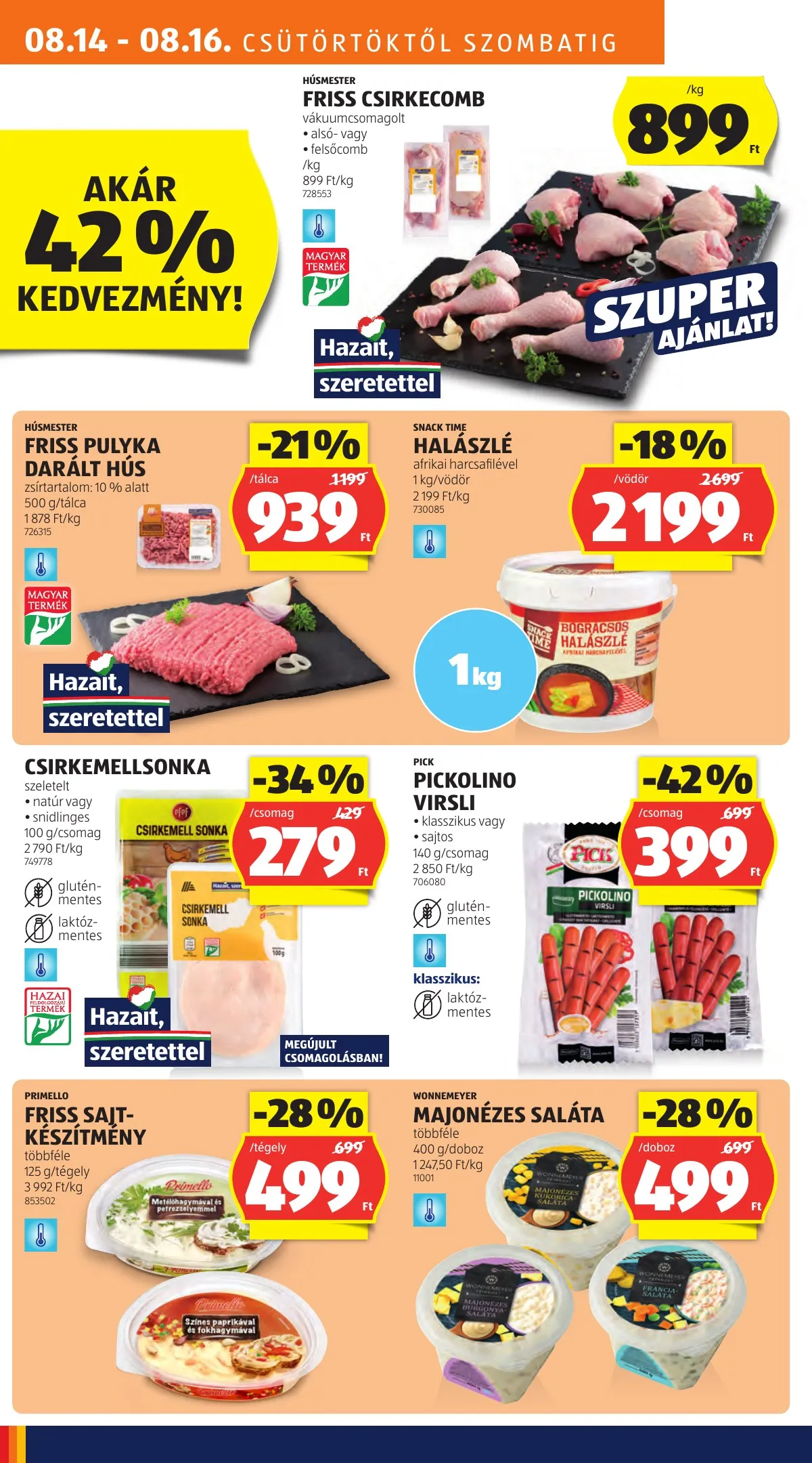 Aldi akciós újság 08.14–08.19 – 12. oldal