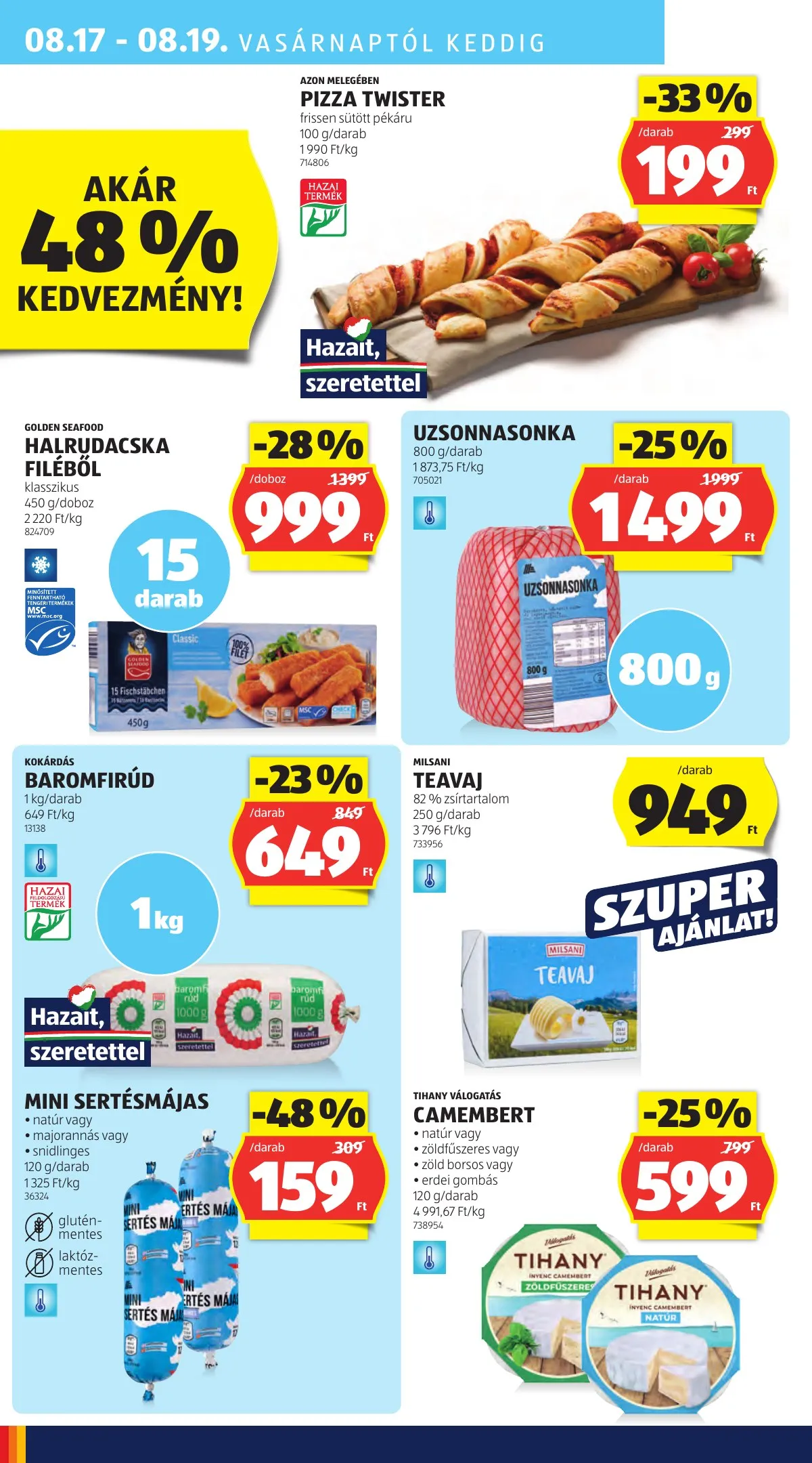 Aldi akciós újság 08.14–08.19 – 30. oldal