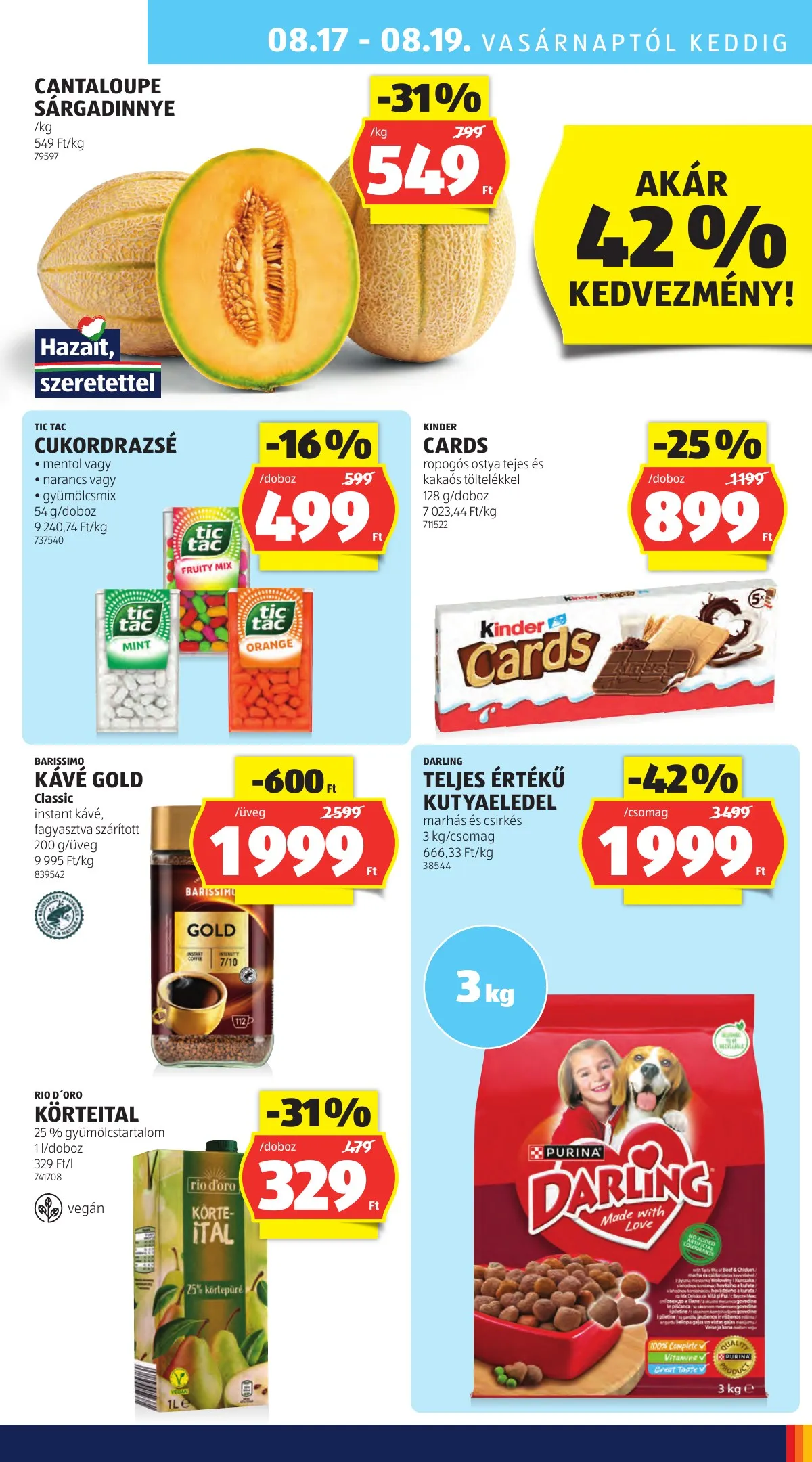 Aldi akciós újság 08.14–08.19 – 33. oldal