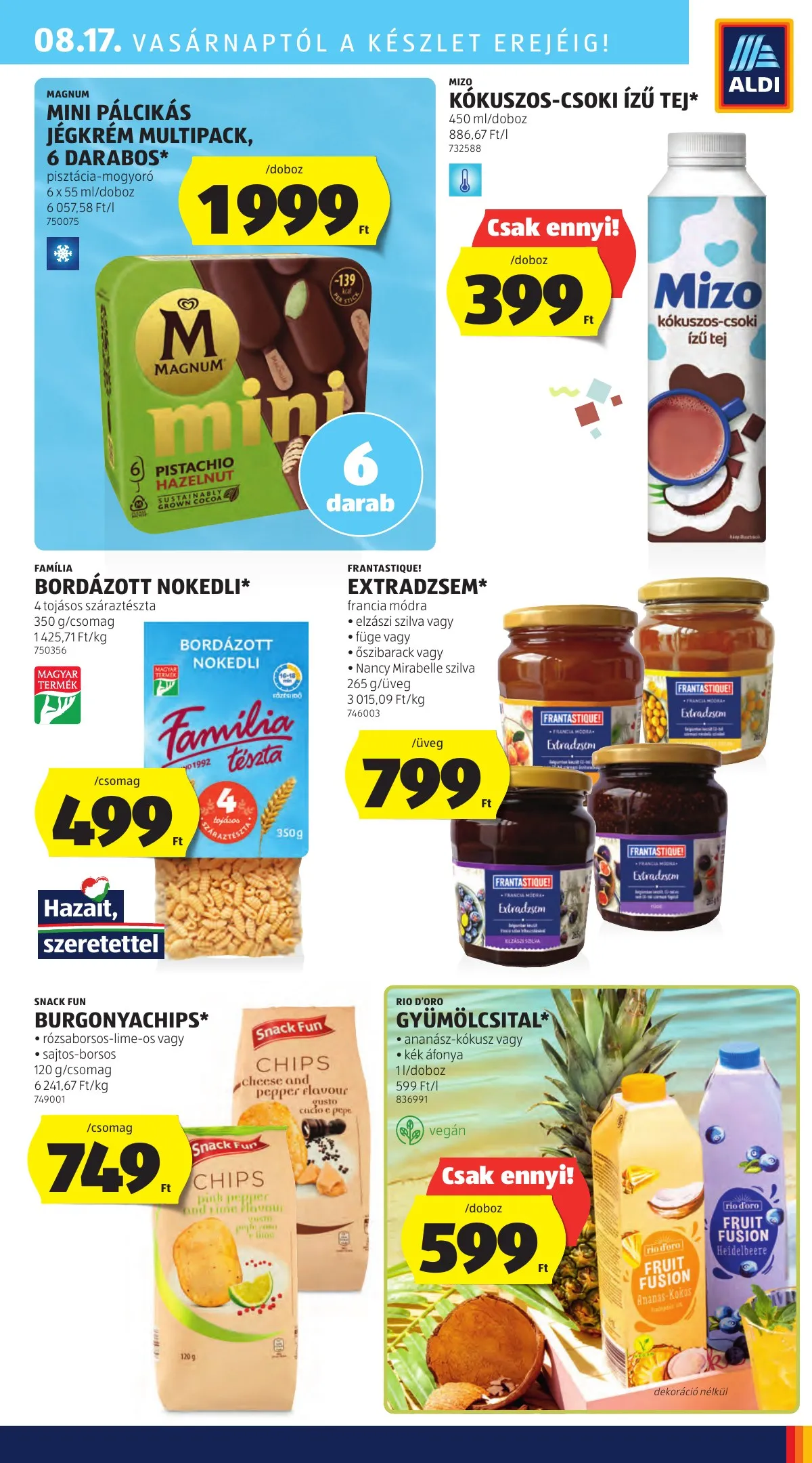 Aldi akciós újság 08.14–08.19 – 35. oldal