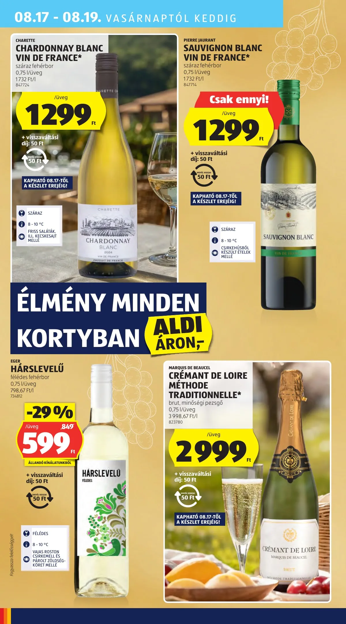 Aldi akciós újság 08.14–08.19 – 36. oldal