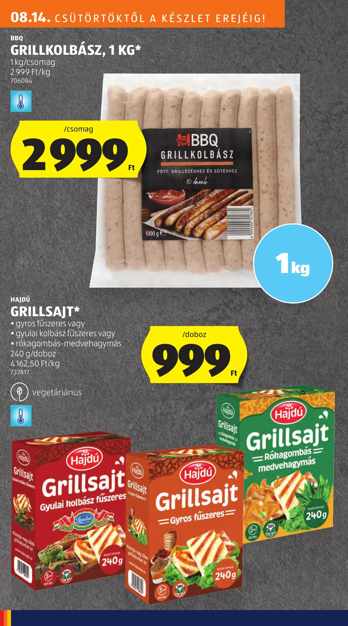 Aldi akciós újság 08.14–08.19 – 4. oldal