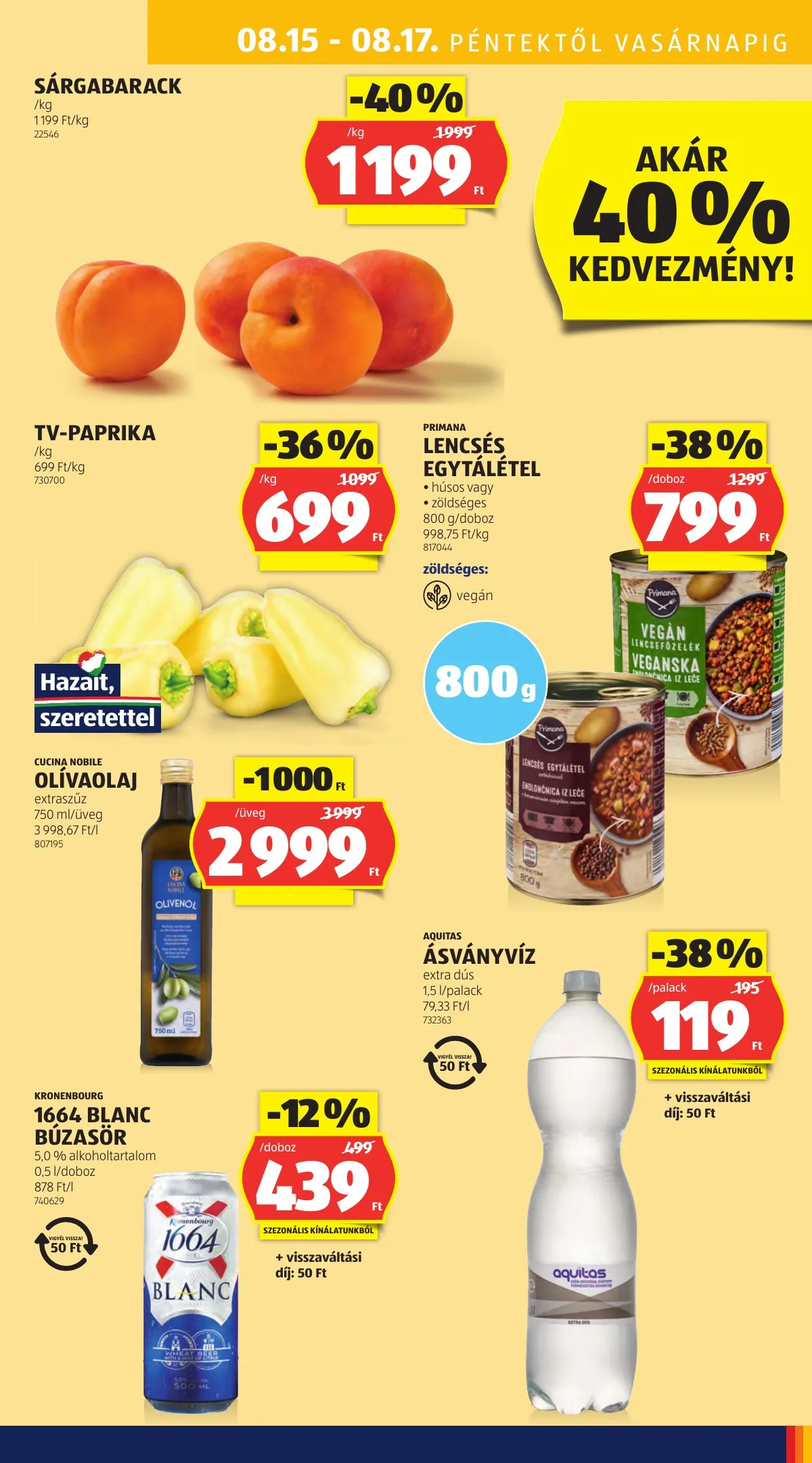 Aldi akciós újság 08.14–08.19 – 51. oldal