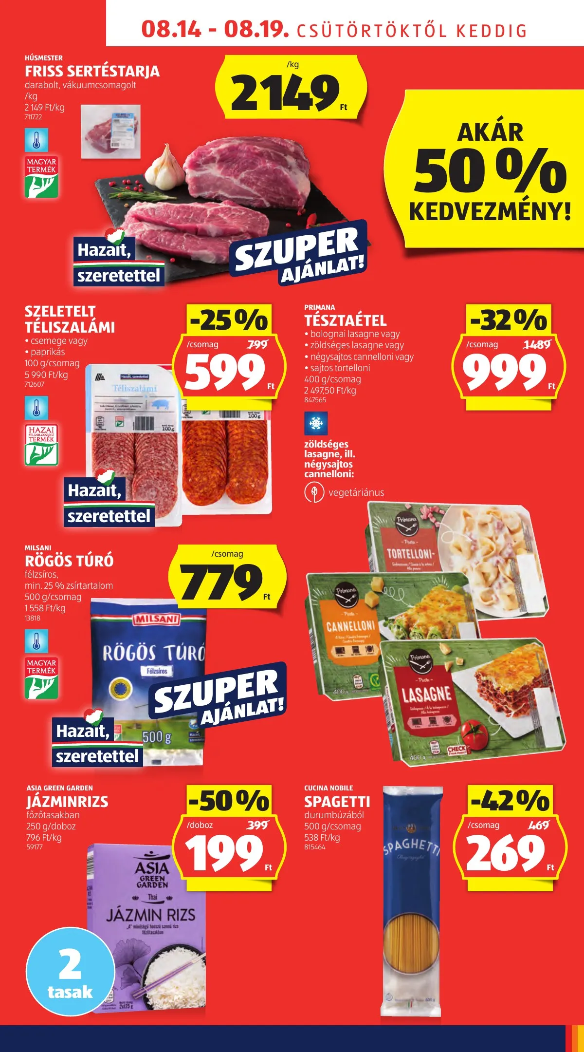 Aldi akciós újság 08.14–08.19 – 7. oldal