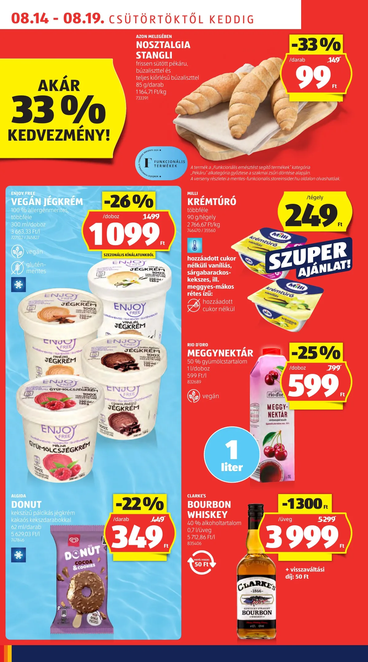 Aldi akciós újság 08.14–08.19 – 8. oldal