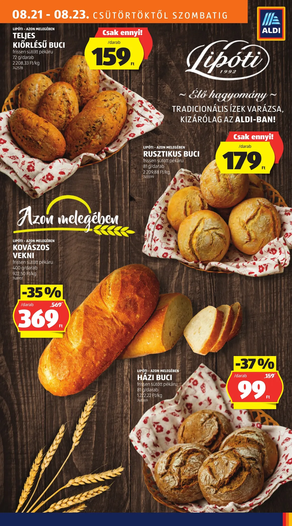 Aldi akciós újság 08.21–08.27 – 15. oldal