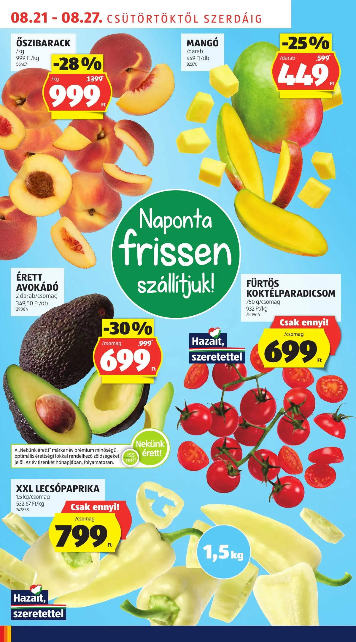 Aldi akciós újság 08.21–08.27 – 6. oldal