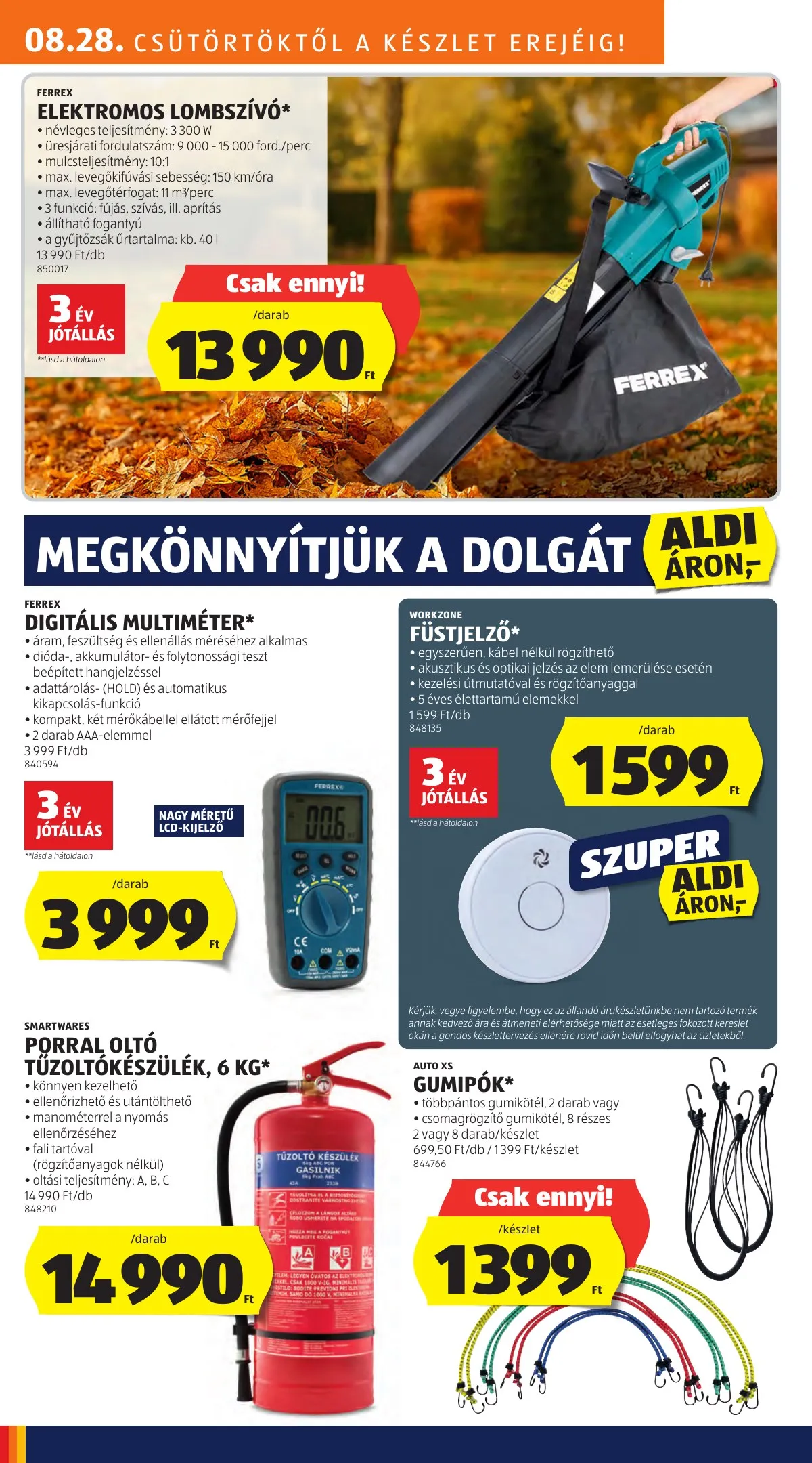 Aldi akciós újság 08.28–09.03 – 20. oldal