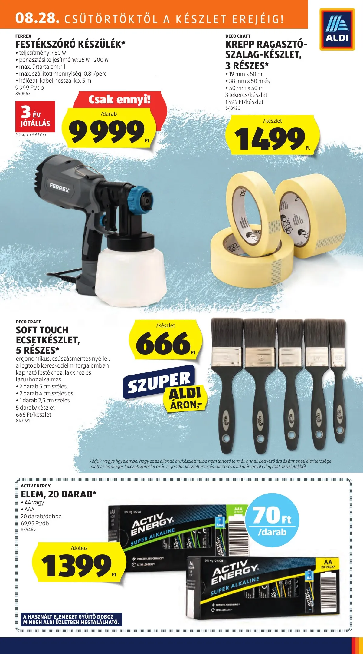 Aldi akciós újság 08.28–09.03 – 21. oldal