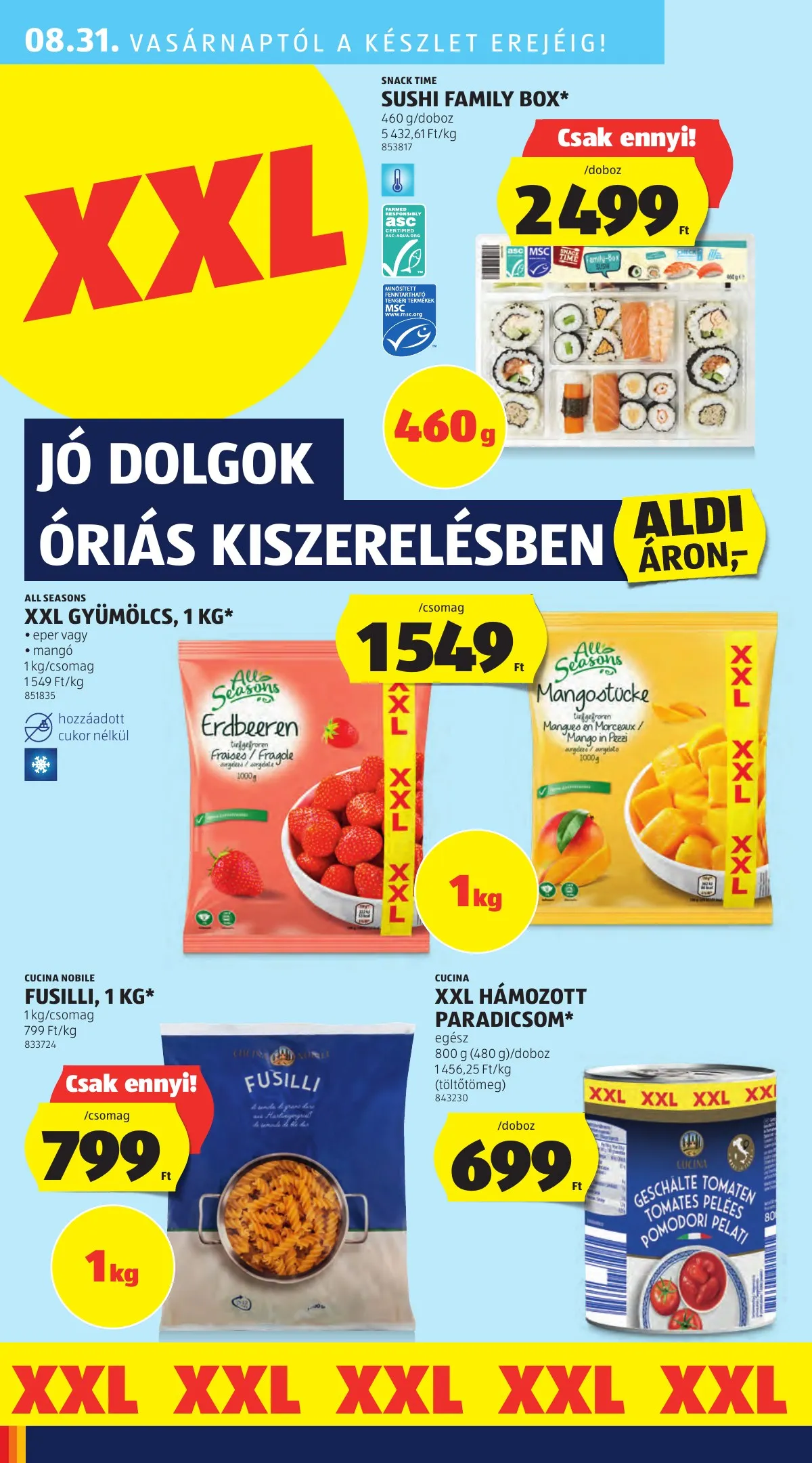 Aldi akciós újság 08.28–09.03 – 32. oldal