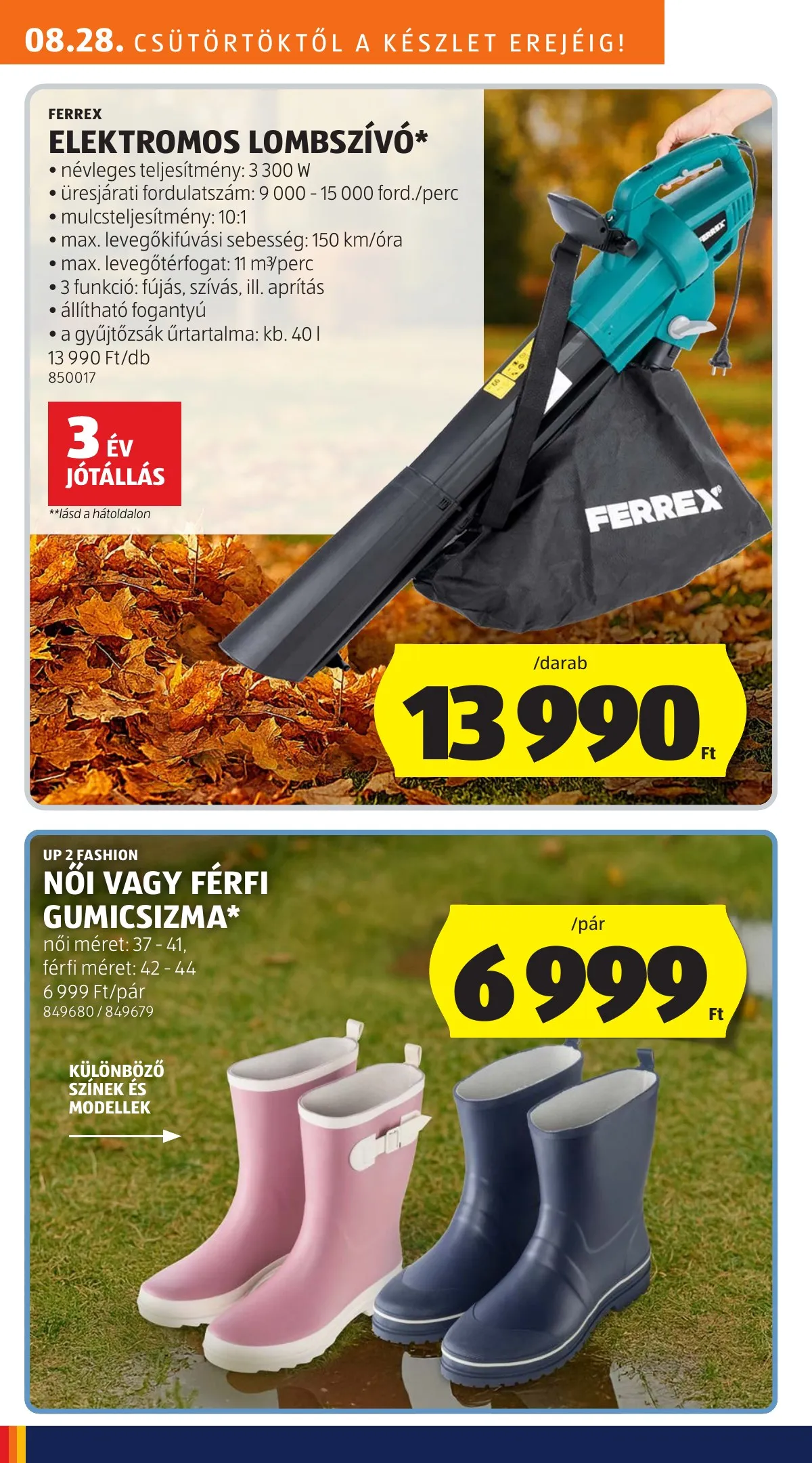 Aldi akciós újság 08.28–09.03 – 4. oldal