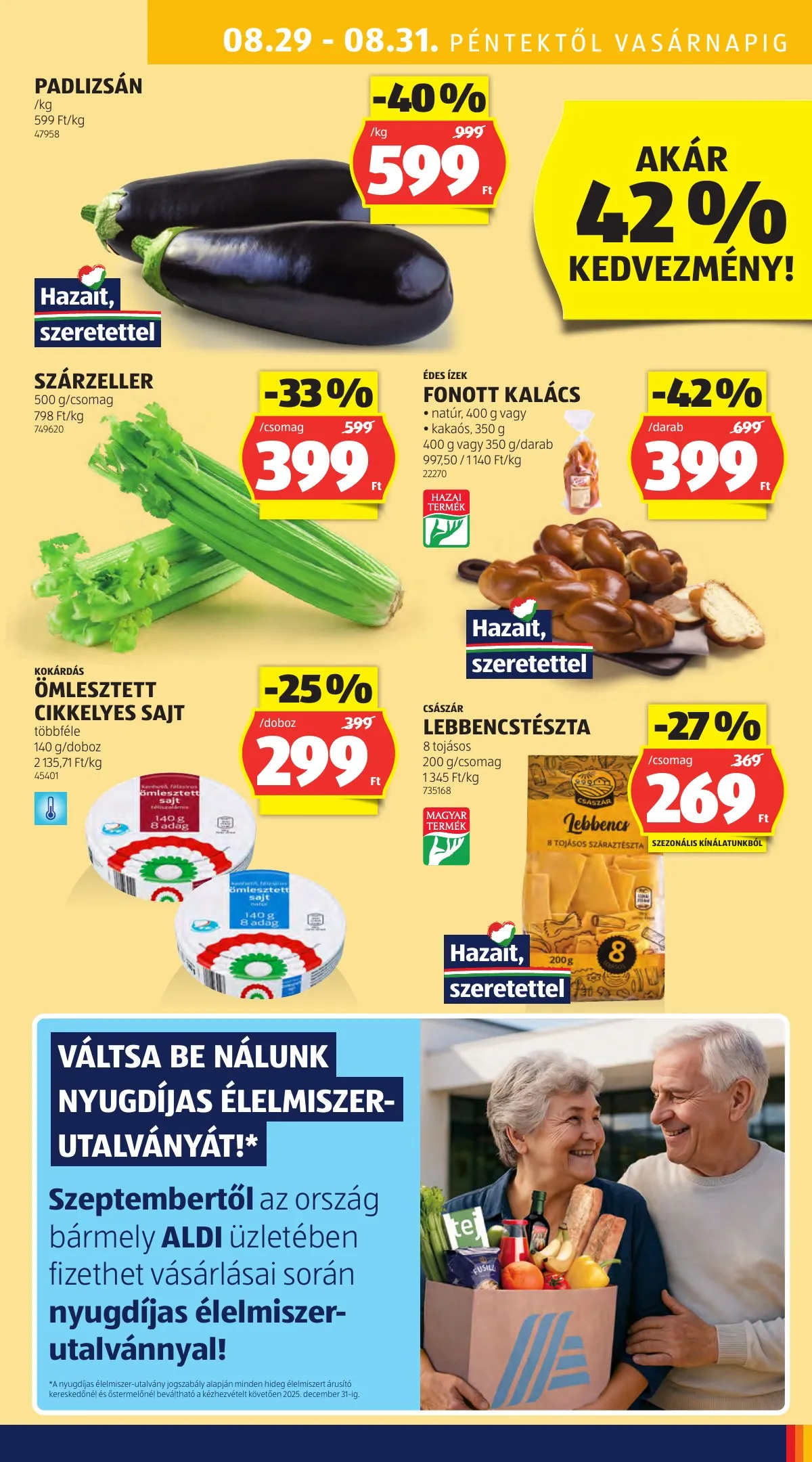 Aldi akciós újság 08.28–09.03 – 41. oldal