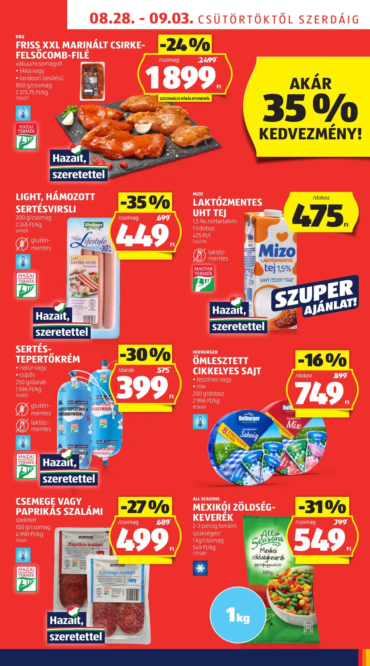 Aldi akciós újság 08.28–09.03 – 7. oldal