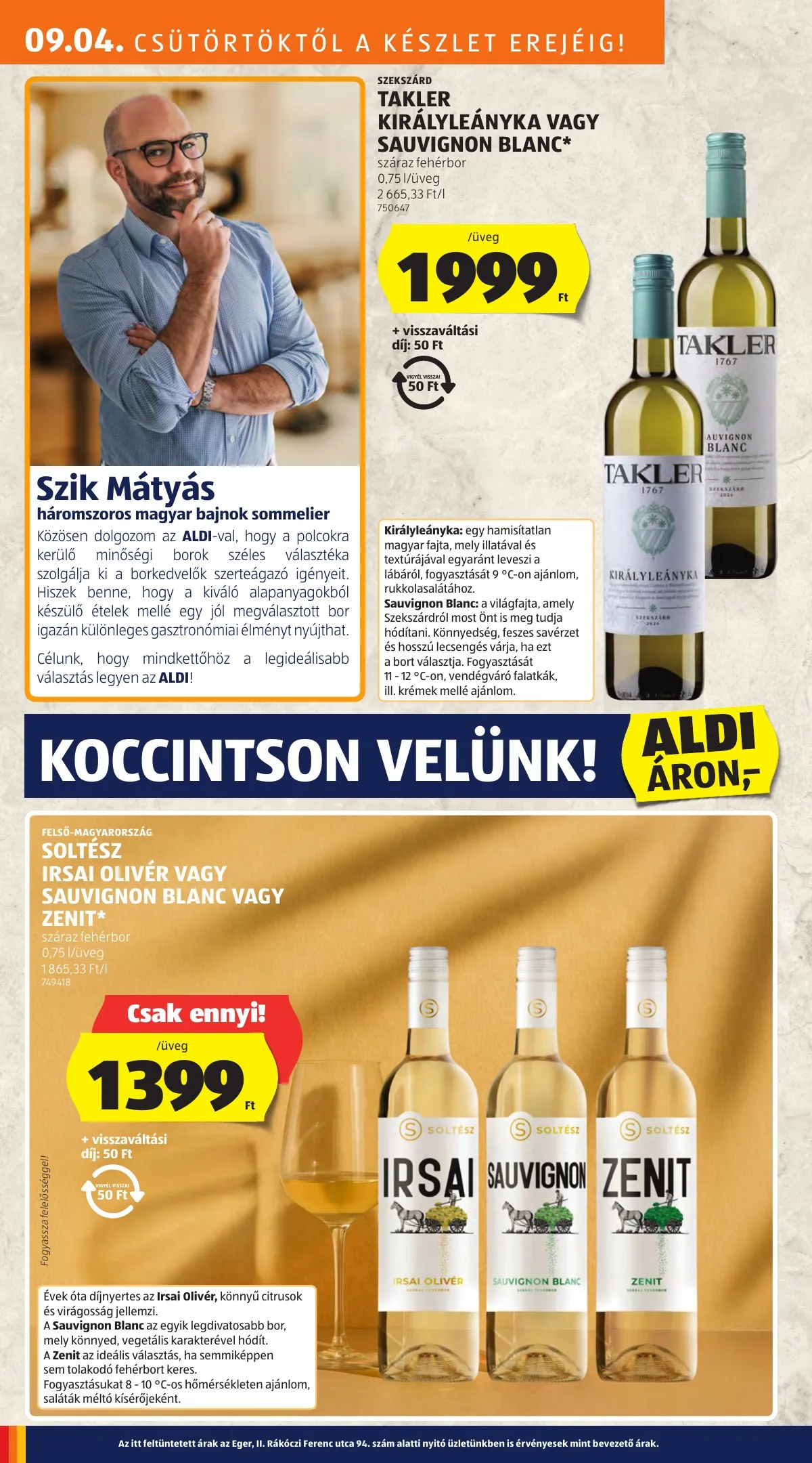 Aldi akciós újság 09.04–09.10 – 16. oldal