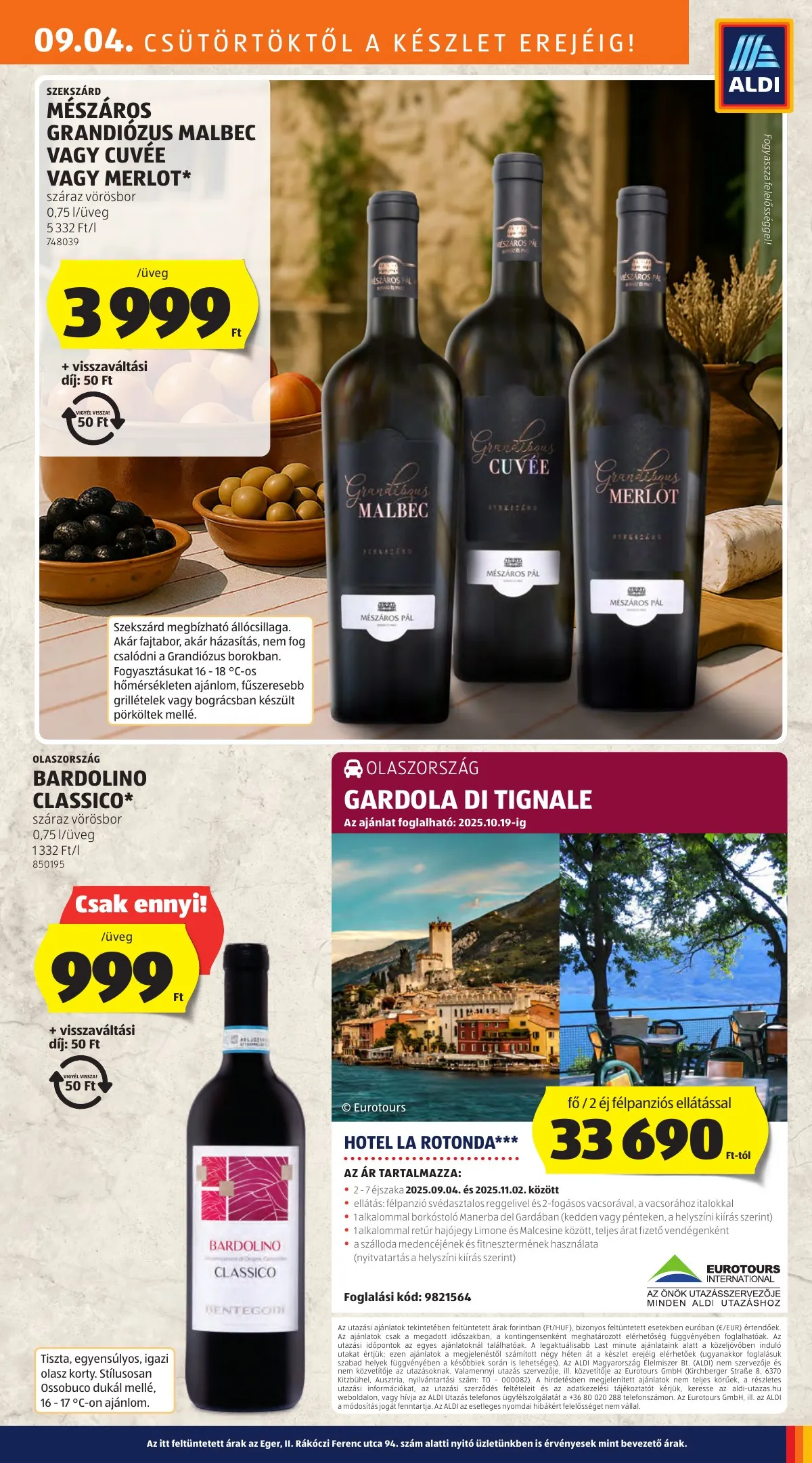 Aldi akciós újság 09.04–09.10 – 19. oldal