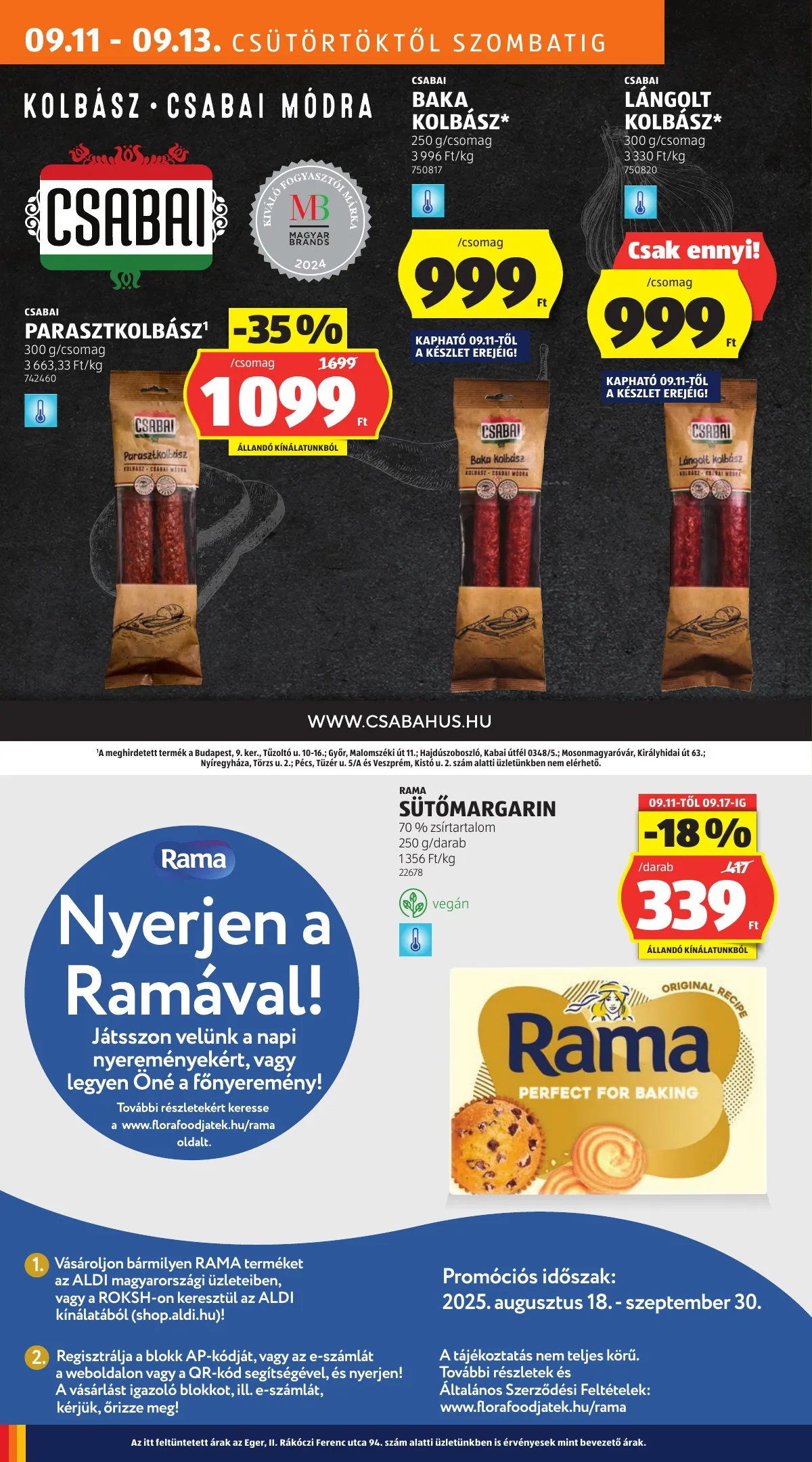 Aldi akciós újság 09.11–09.17 – 16. oldal