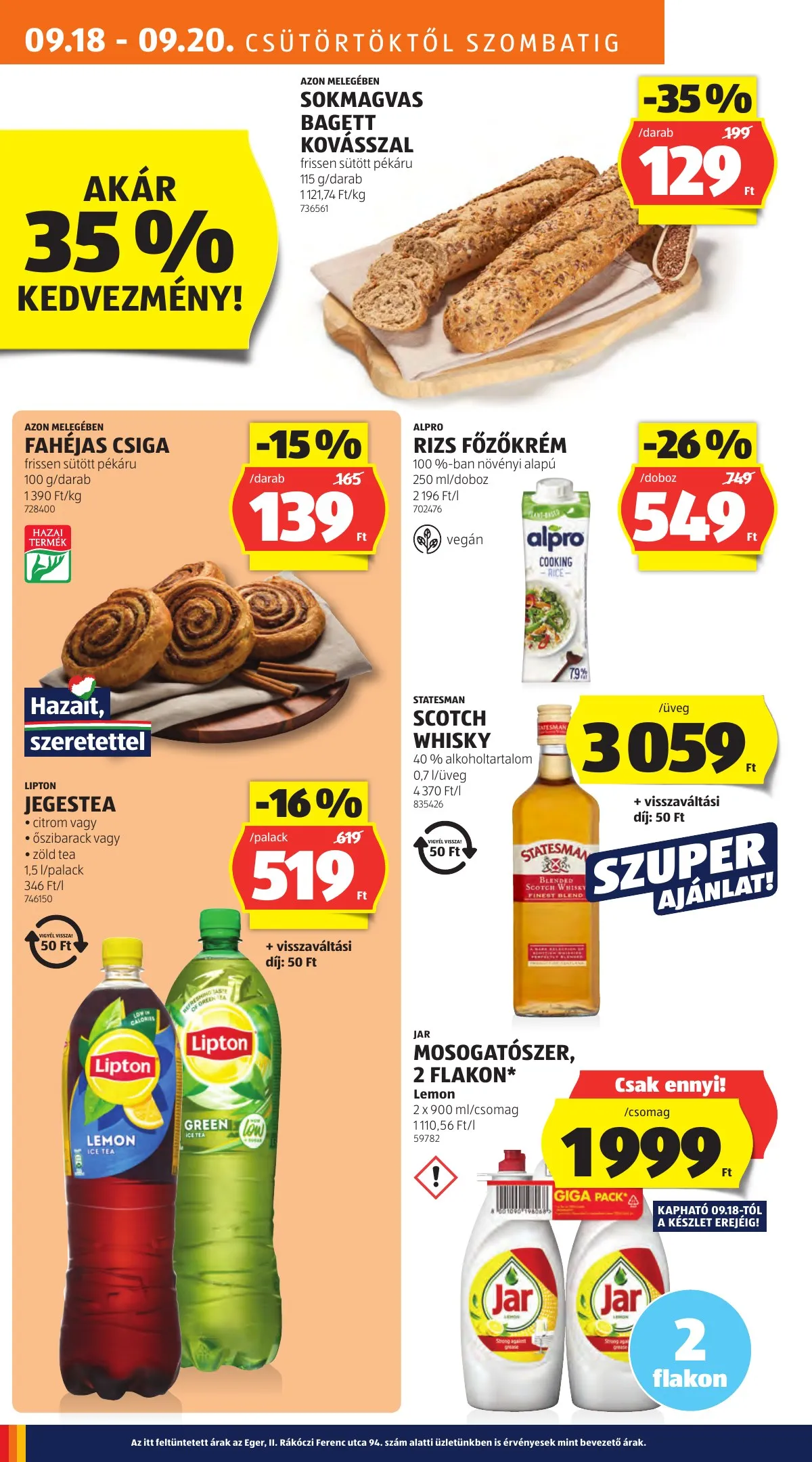 Aldi akciós újság 09.18–09.24 – 12. oldal