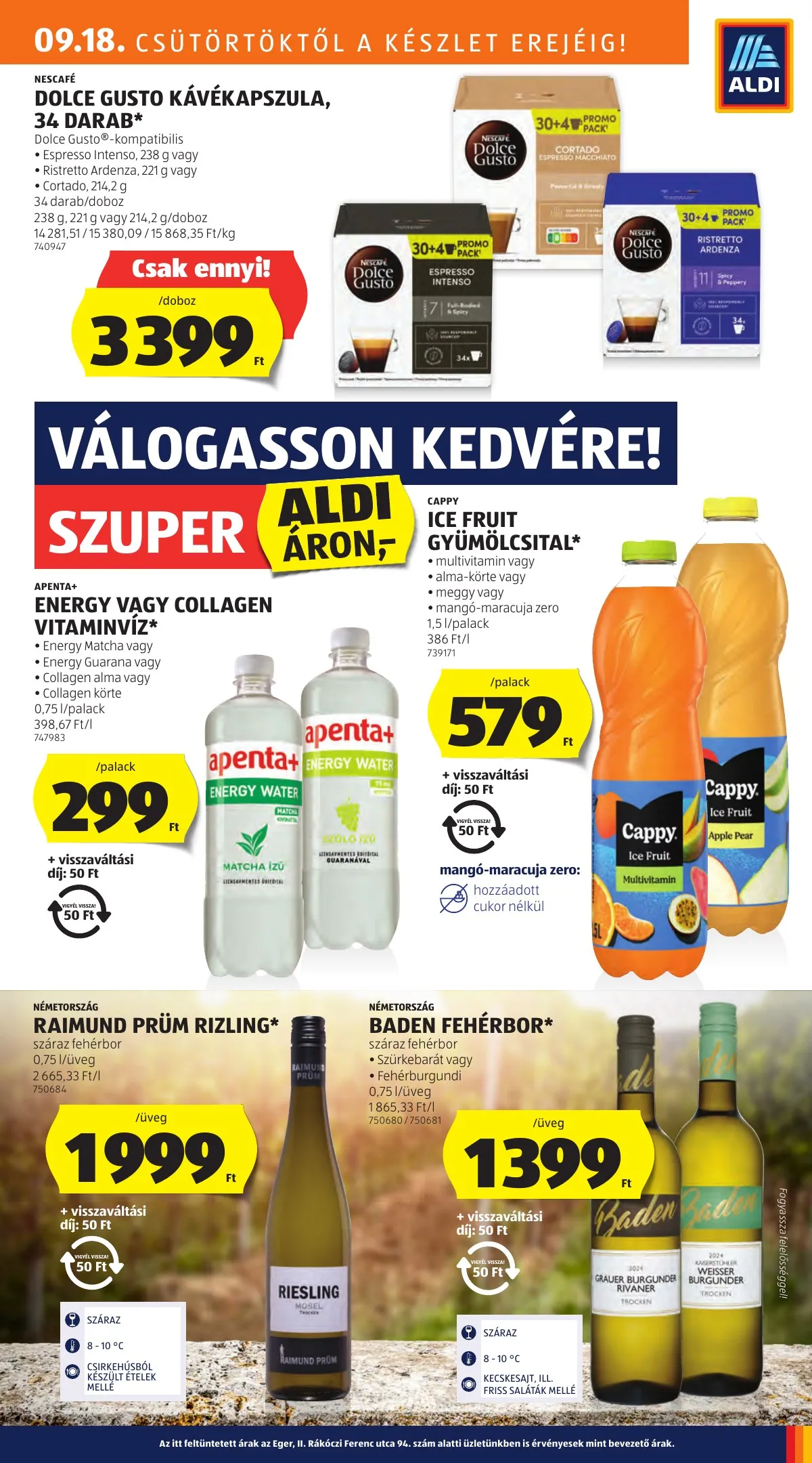 Aldi akciós újság 09.18–09.24 – 13. oldal